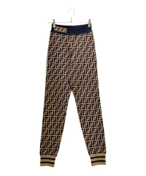 FENDI フェンディ ズッカ パンツ レギンス スパッツ 38（110）a 中古・古着通販】FENDI (フェンディ) ズッカレギンスパンツ/FZR535