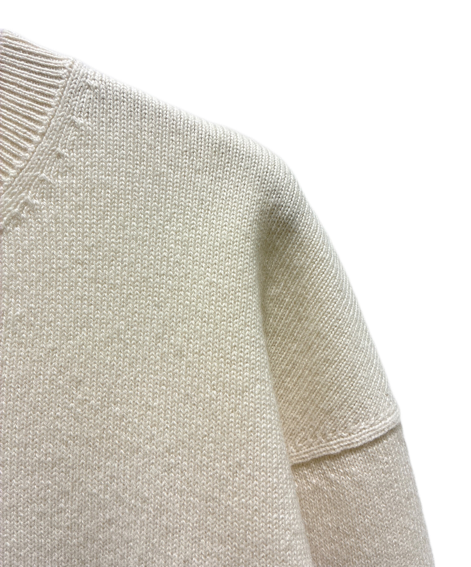 中古・古着通販】CHANEL (シャネル) CC Logo Clover Striped Knit Top 