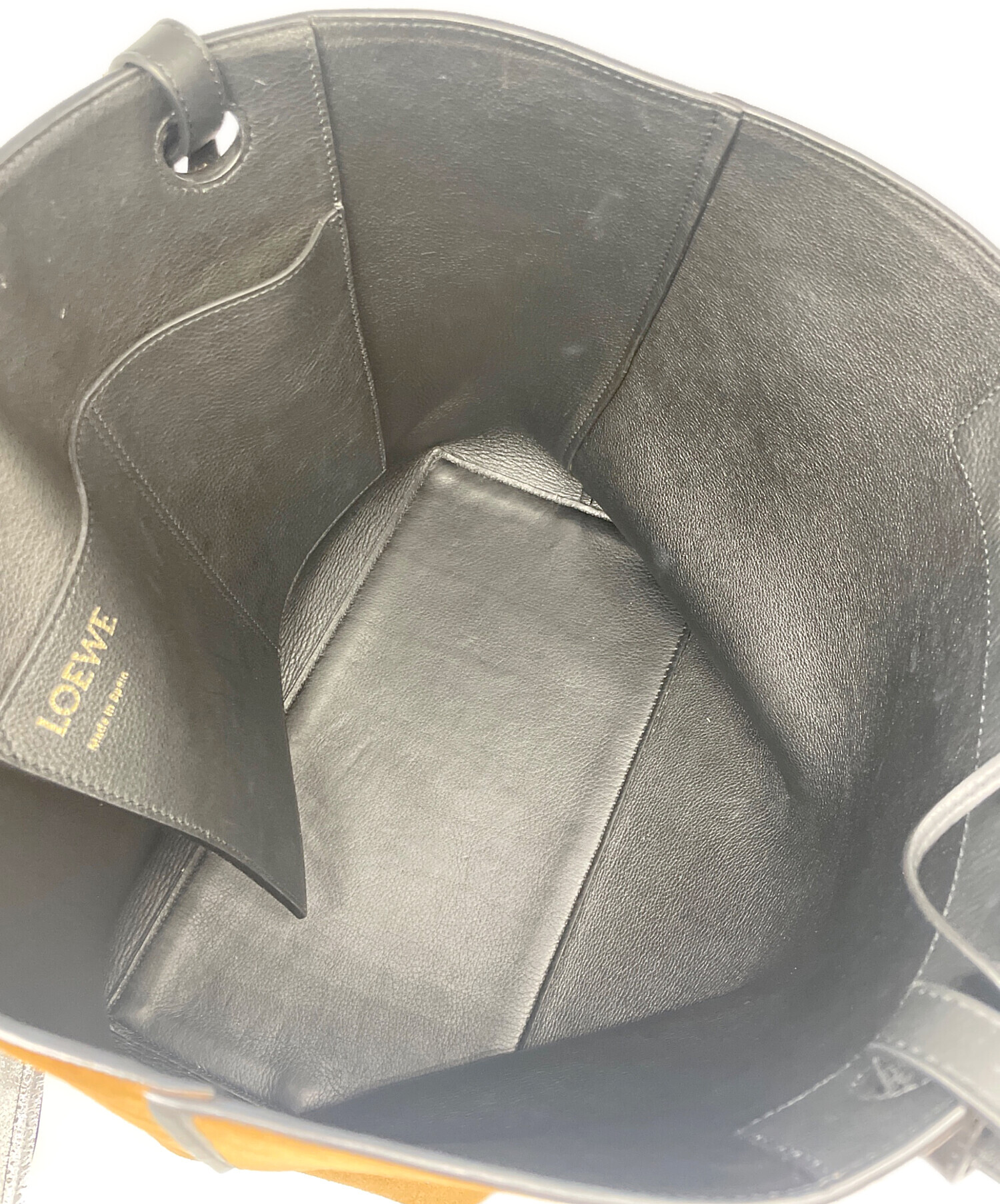中古・古着通販】LOEWE (ロエベ) Suede Anagram Tote Bag スエード
