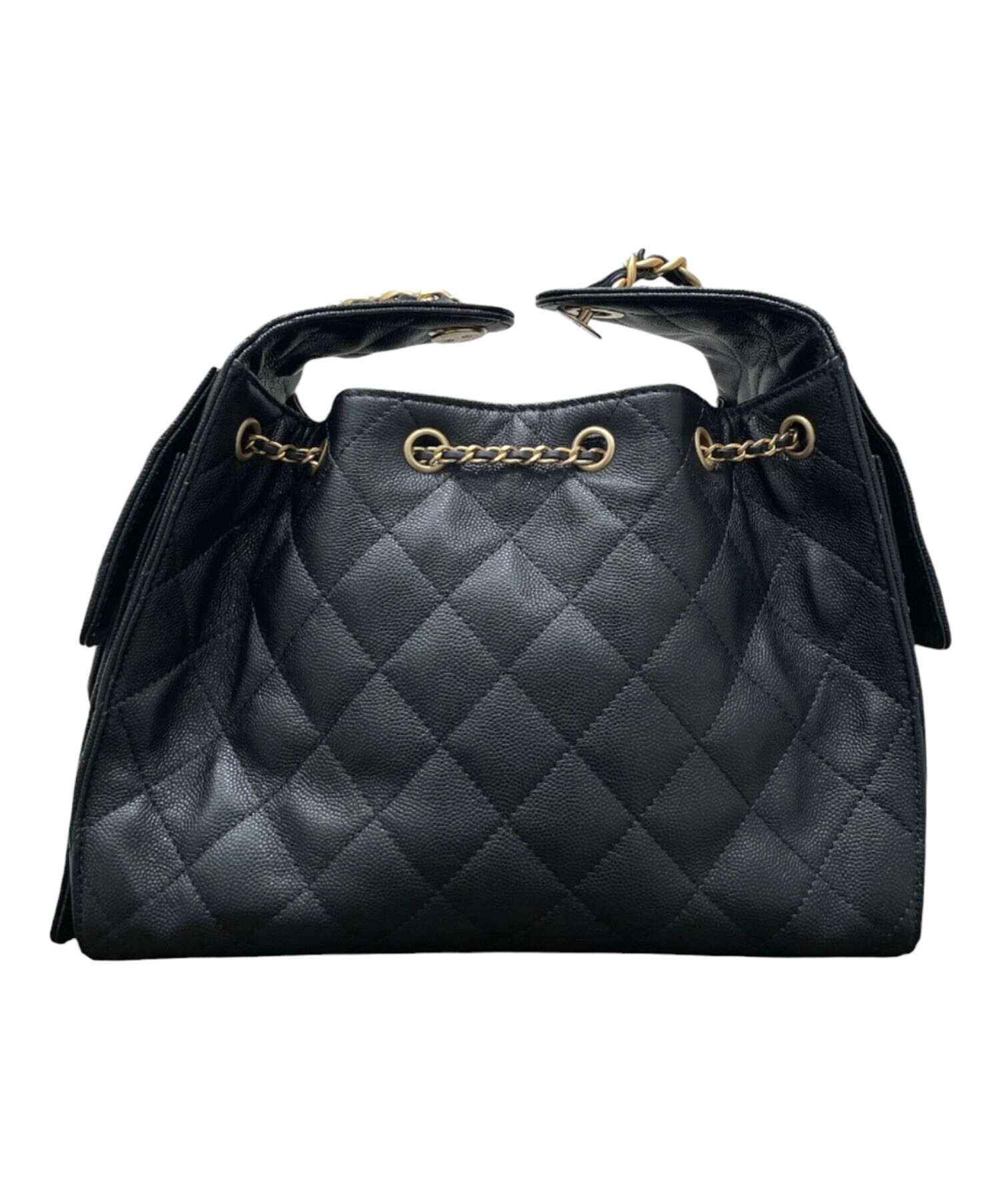 中古・古着通販】CHANEL (シャネル) シャネル25 スモール キャビア 
