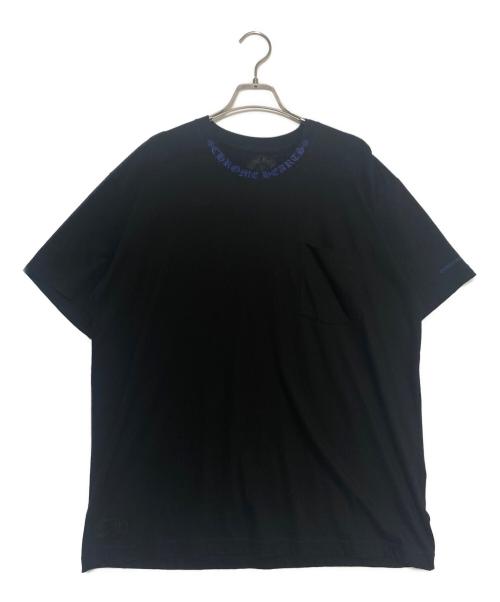 中古・古着通販】CHROME HEARTS (クロムハーツ) ネックロゴTシャツ