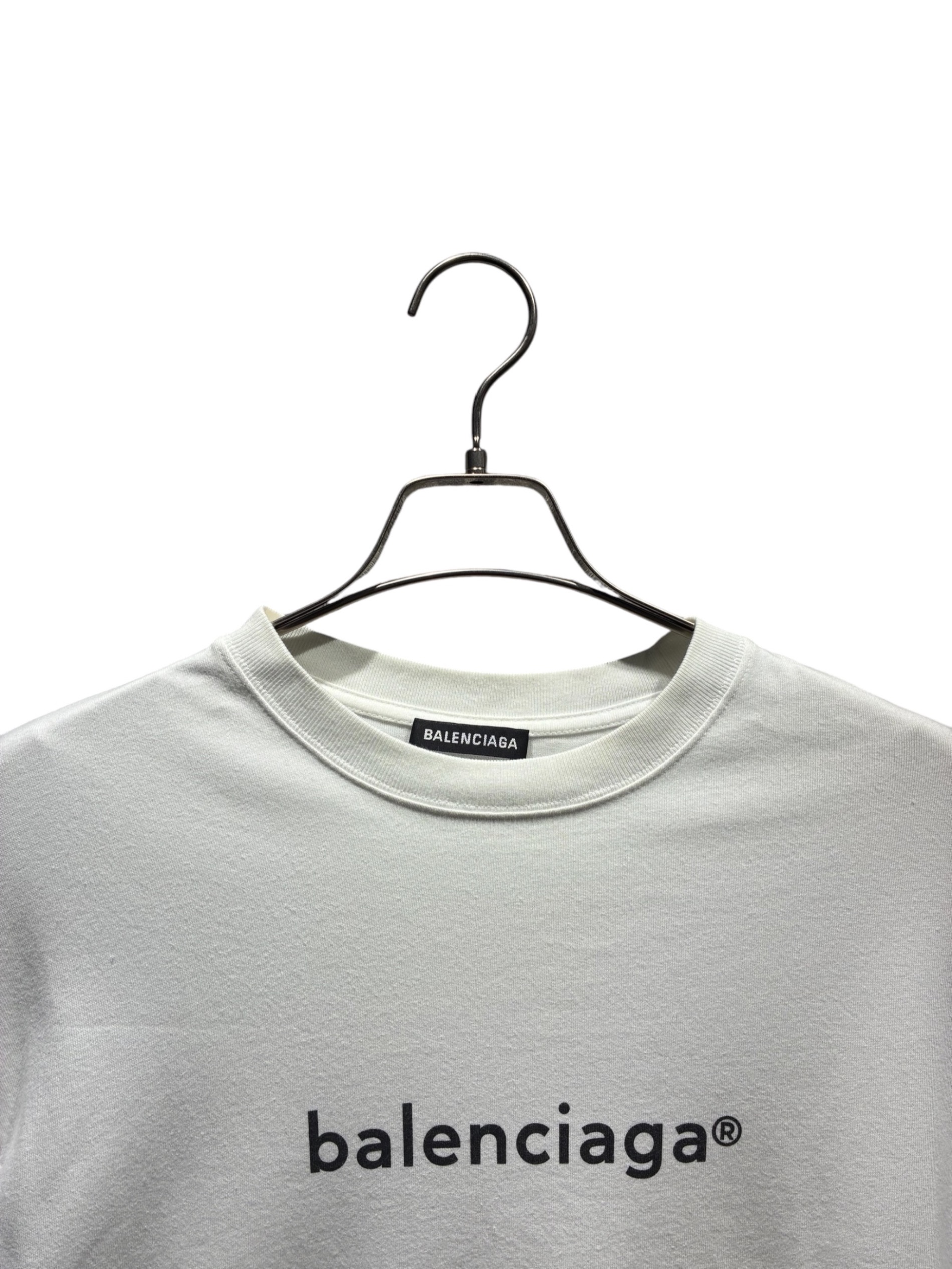 中古・古着通販】BALENCIAGA (バレンシアガ) 半袖Tシャツ ホワイト