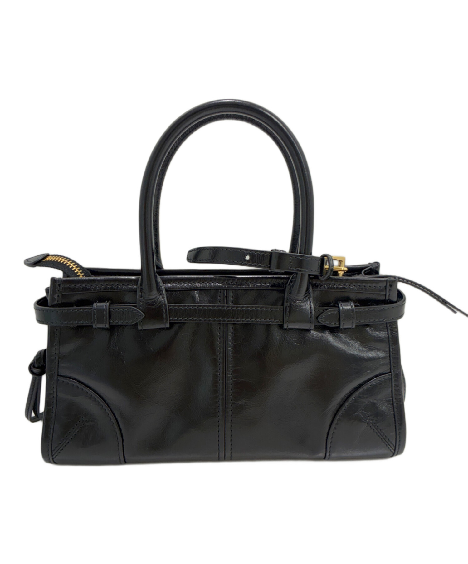 中古・古着通販】PRADA (プラダ) Pony Hair Leather Mini Handbag