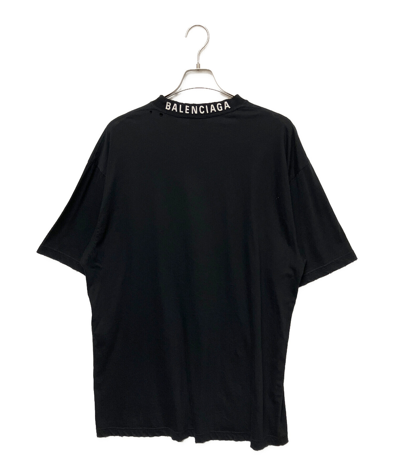 中古・古着通販】BALENCIAGA (バレンシアガ) Tシャツ ブラック サイズ