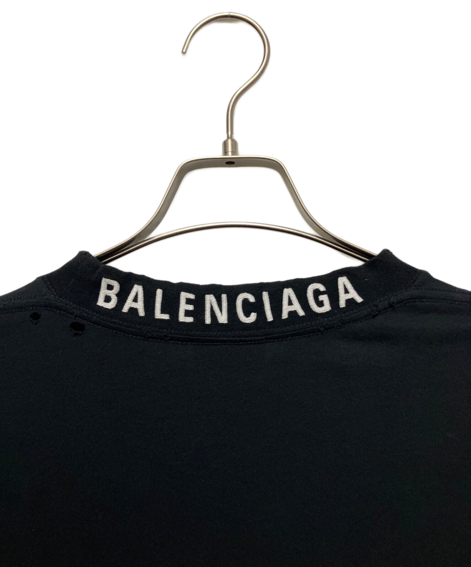 中古・古着通販】BALENCIAGA (バレンシアガ) Tシャツ ブラック サイズ