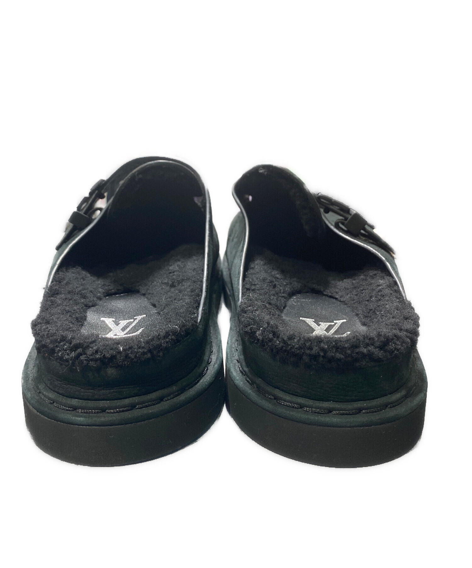 LOUIS VUITTON ブラックミュール 35 中古・古着通販】LOUIS VUITTON (ルイ ヴィトン) イージーライン