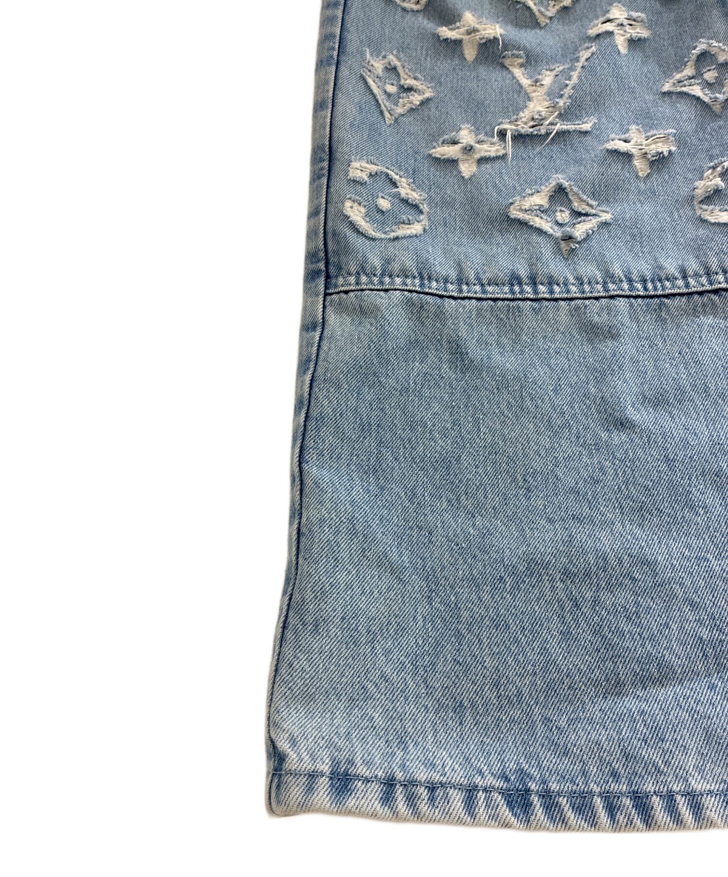 中古・古着通販】LOUIS VUITTON (ルイ ヴィトン) モノグラムデニム 中古・古着通販】LOUIS VUITTON (ルイ ヴィトン) モノグラムデニム