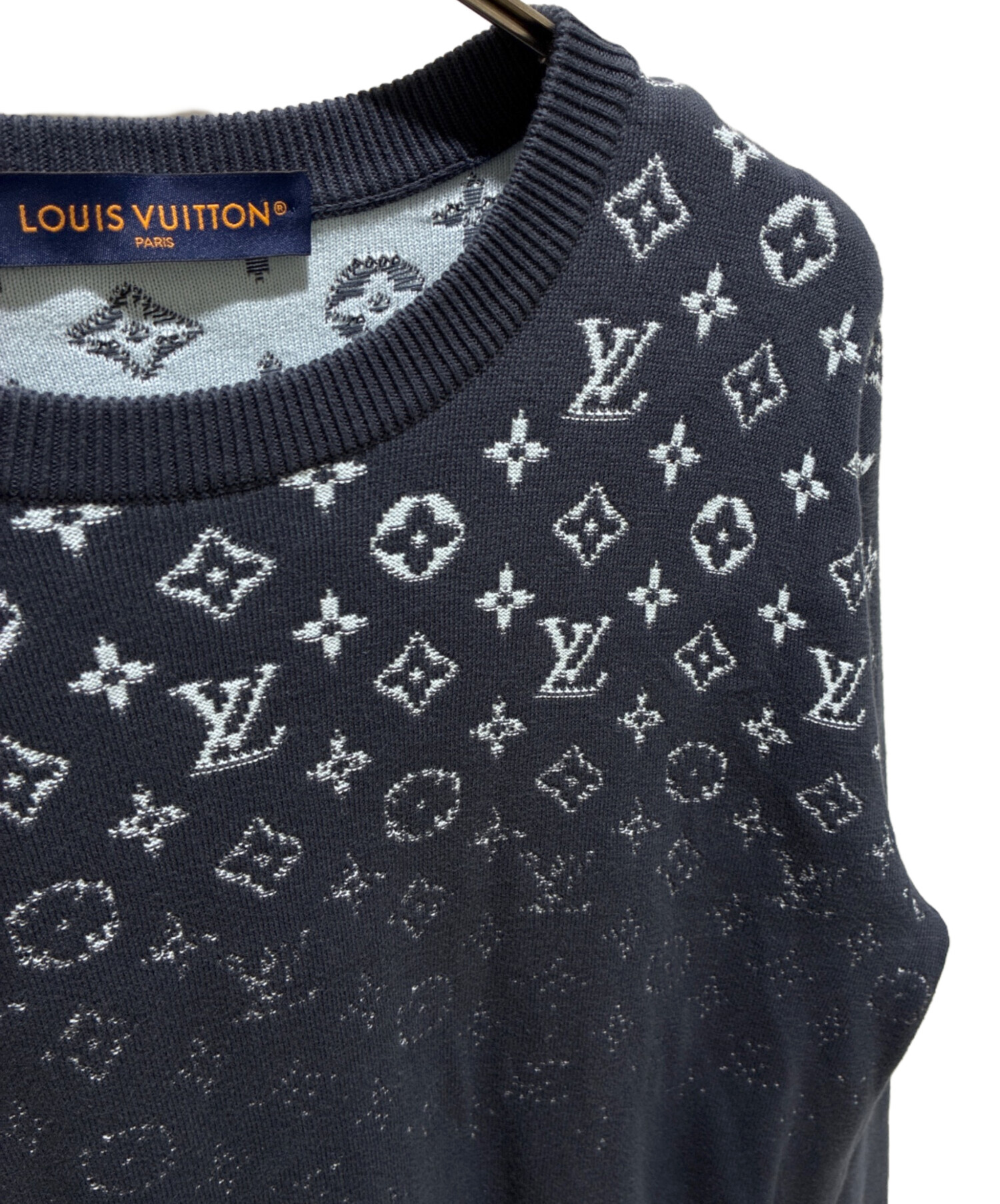 LOUIS VUITTON グラディエントモノグラム コットン ニット 中古・古着通販】LOUIS VUITTON (ルイ ヴィトン) グラディエント