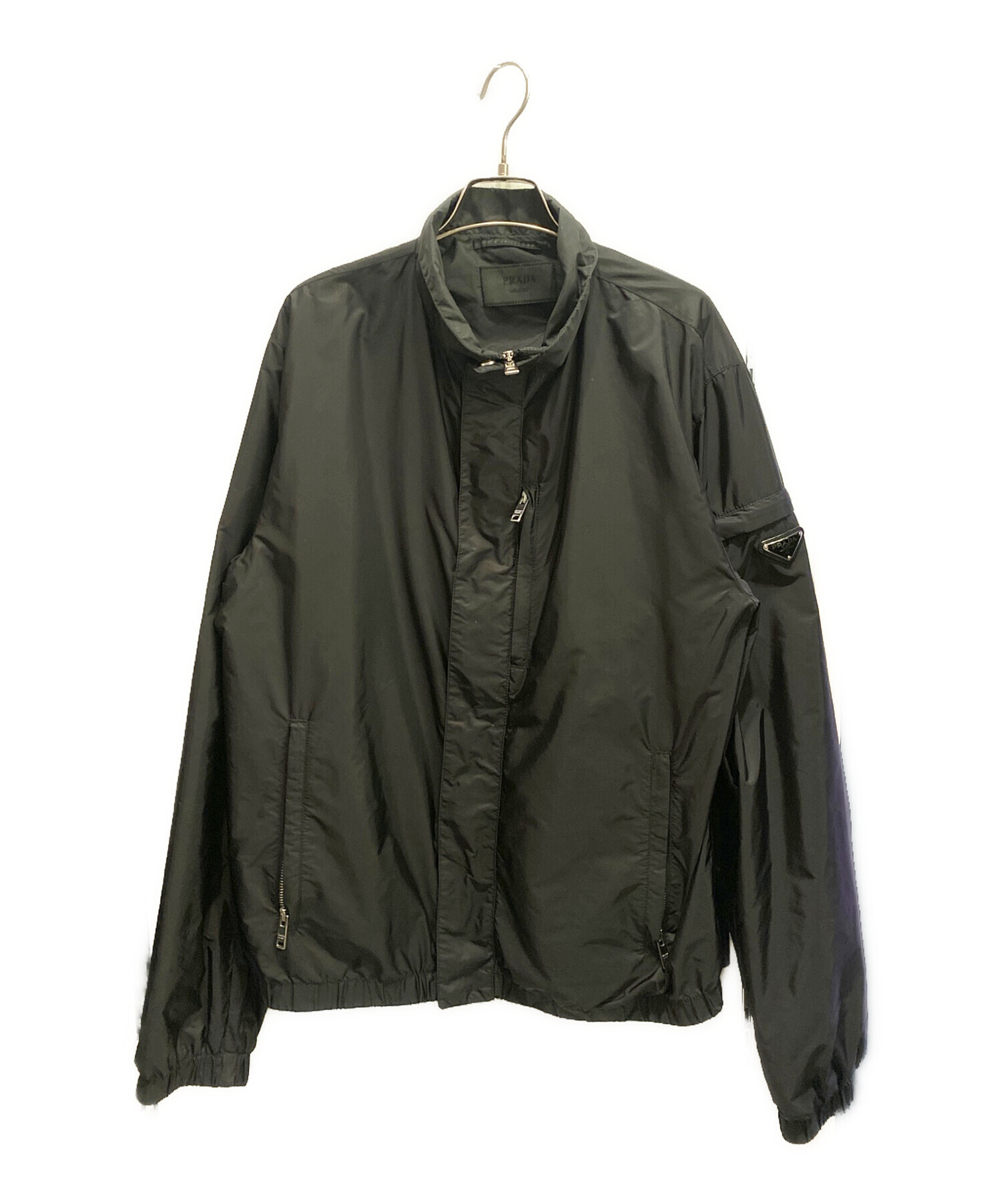 中古・古着通販】PRADA (プラダ) トライアングルロゴナイロン