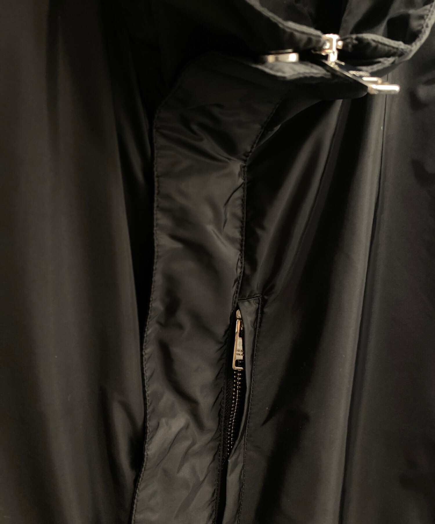 中古・古着通販】PRADA (プラダ) トライアングルロゴナイロン