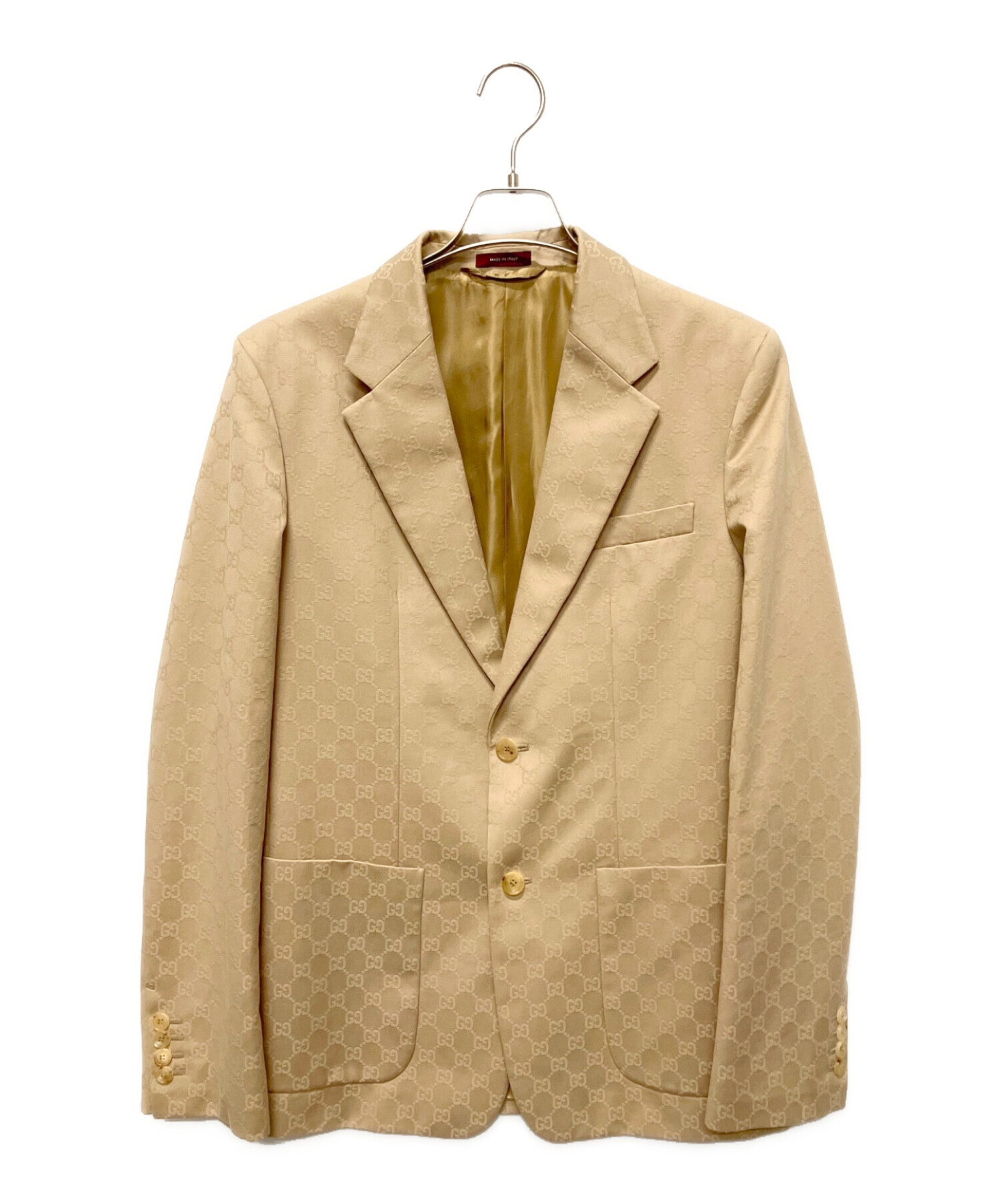 中古・古着通販】GUCCI (グッチ) GGスプリームパターンブレザー