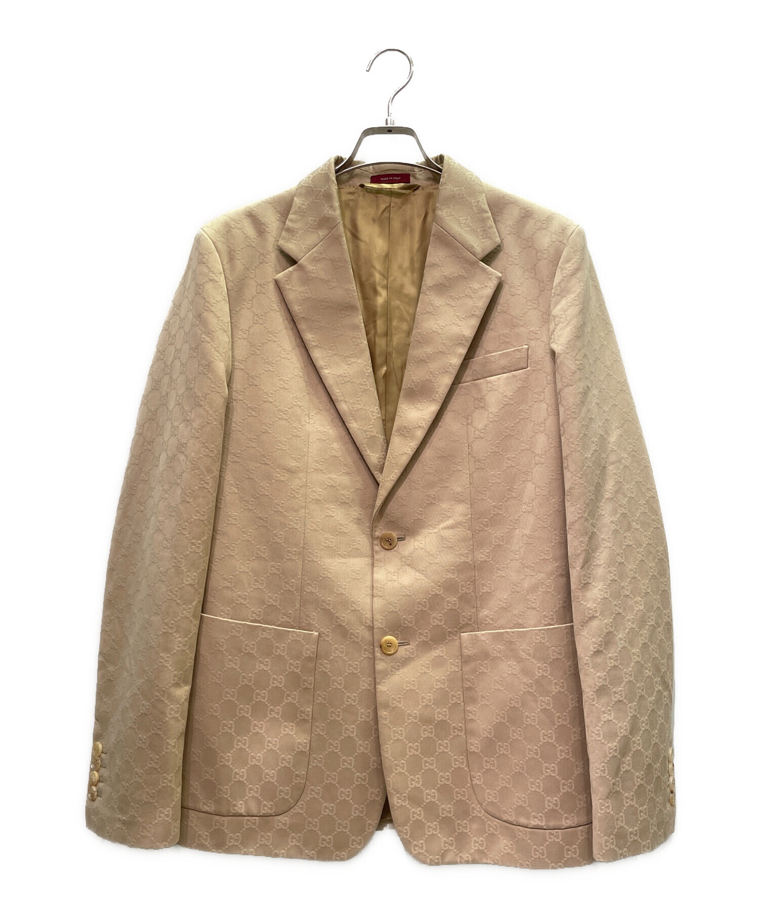 中古・古着通販】GUCCI (グッチ) GGスプリームパターンブレザー