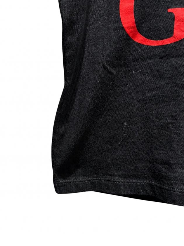 中古・古着通販】GUCCI (グッチ) ロゴキャットプリントTシャツ