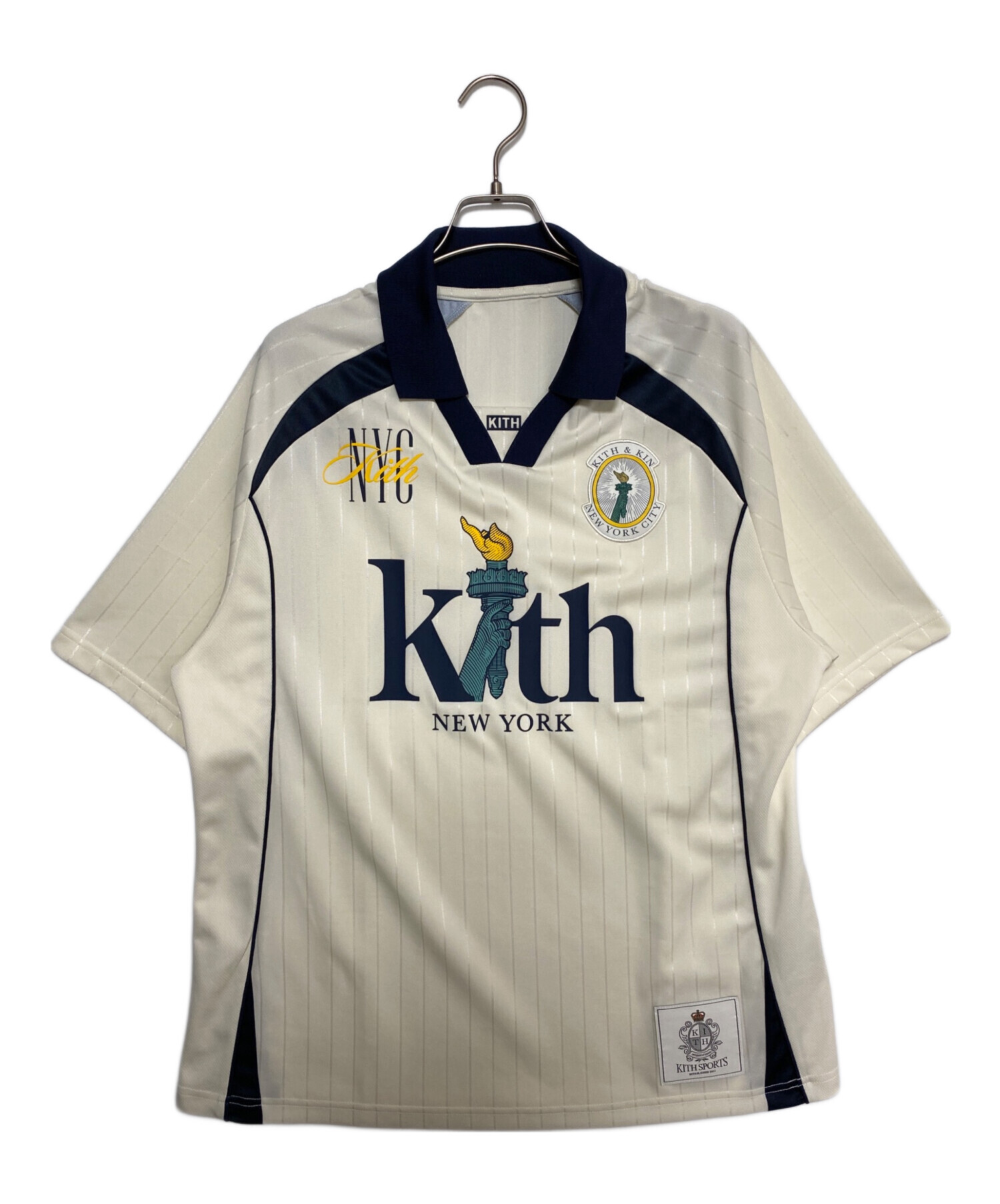 中古・古着通販】KITH (キス) New York Edison Soccer Jersey ホワイト