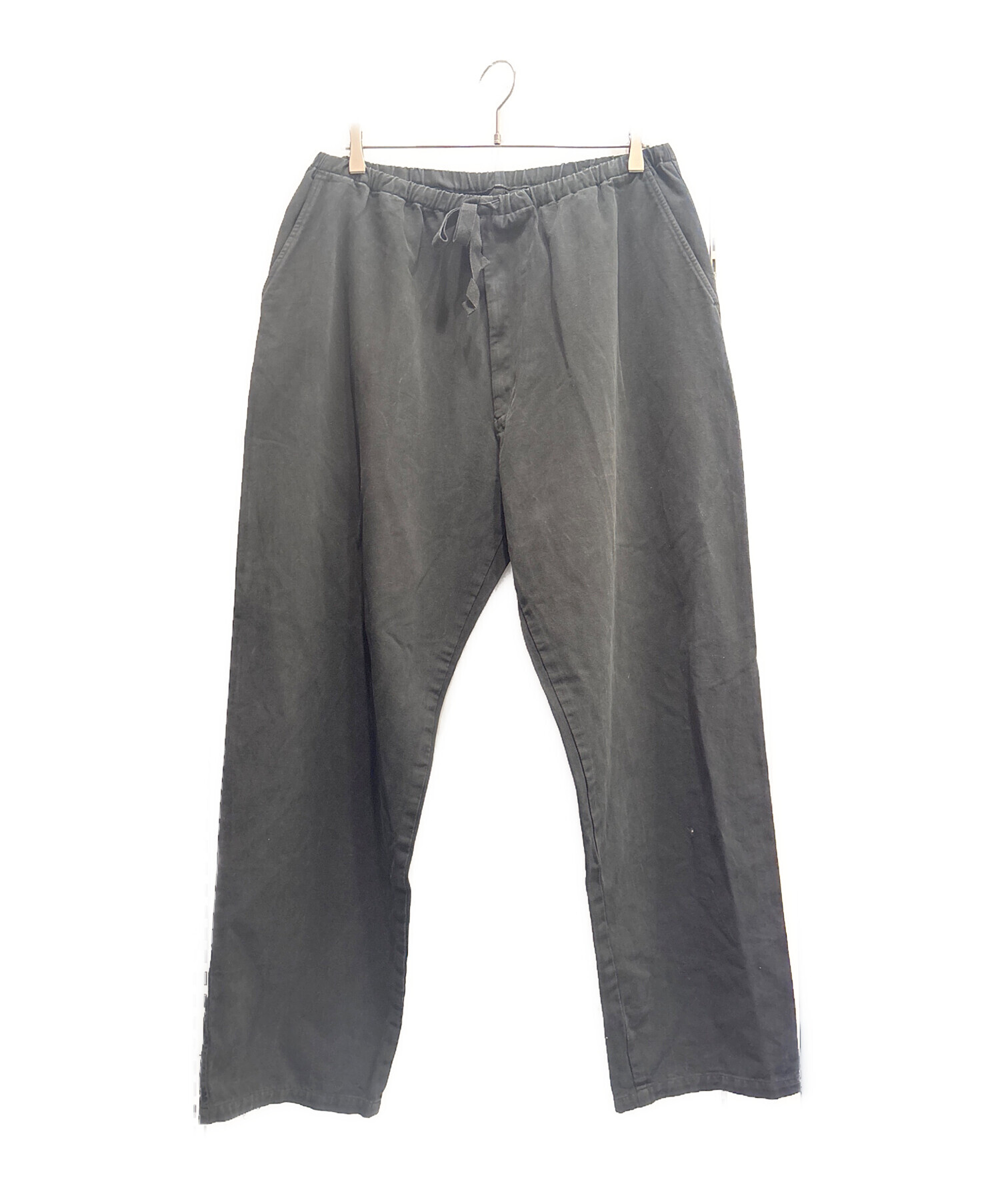 中古・古着通販】COMOLI (コモリ) 製品染 ドローストリングパンツ