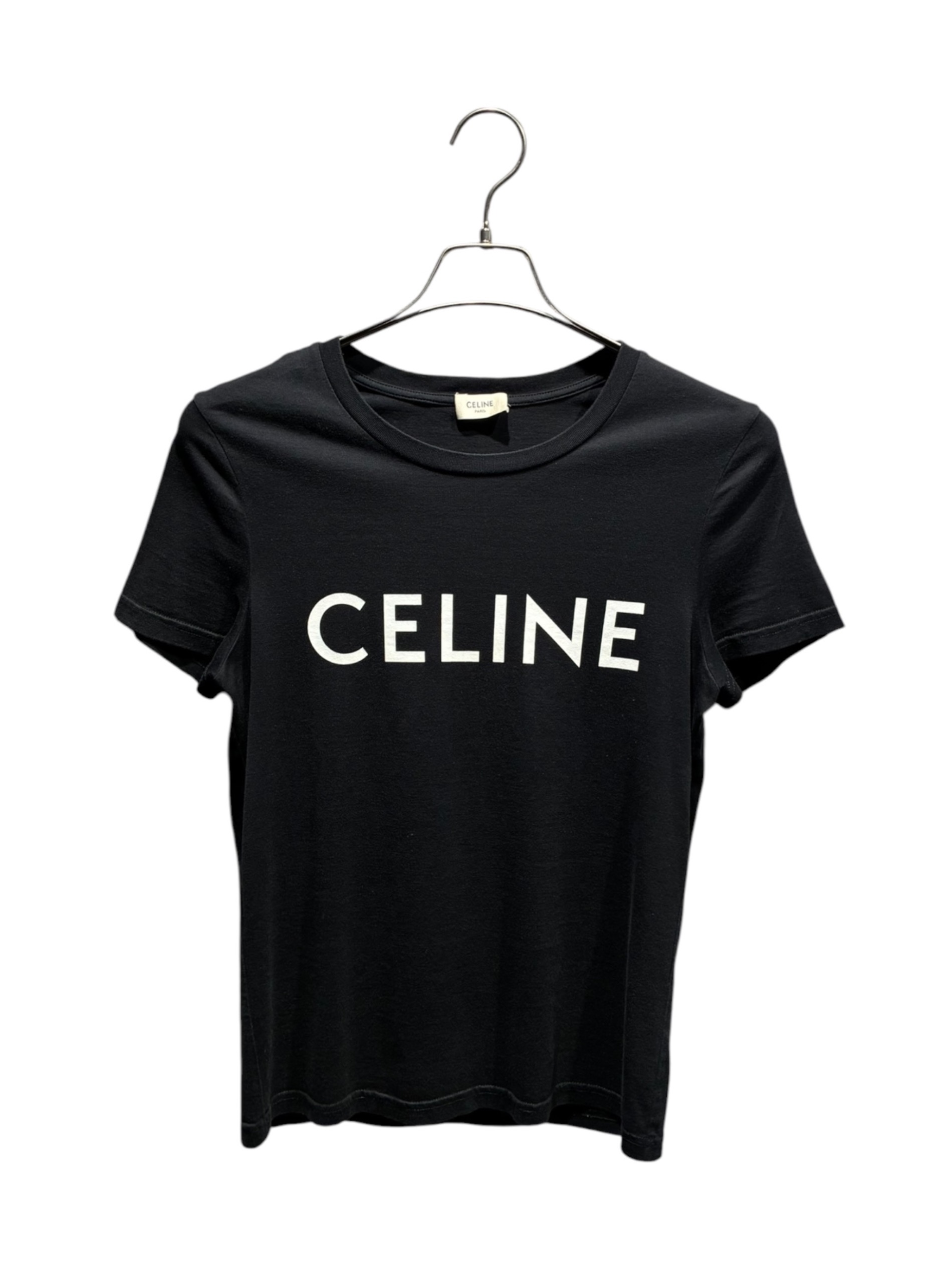 中古・古着通販】CELINE (セリーヌ) ロゴTシャツ/2X314916G ブラック