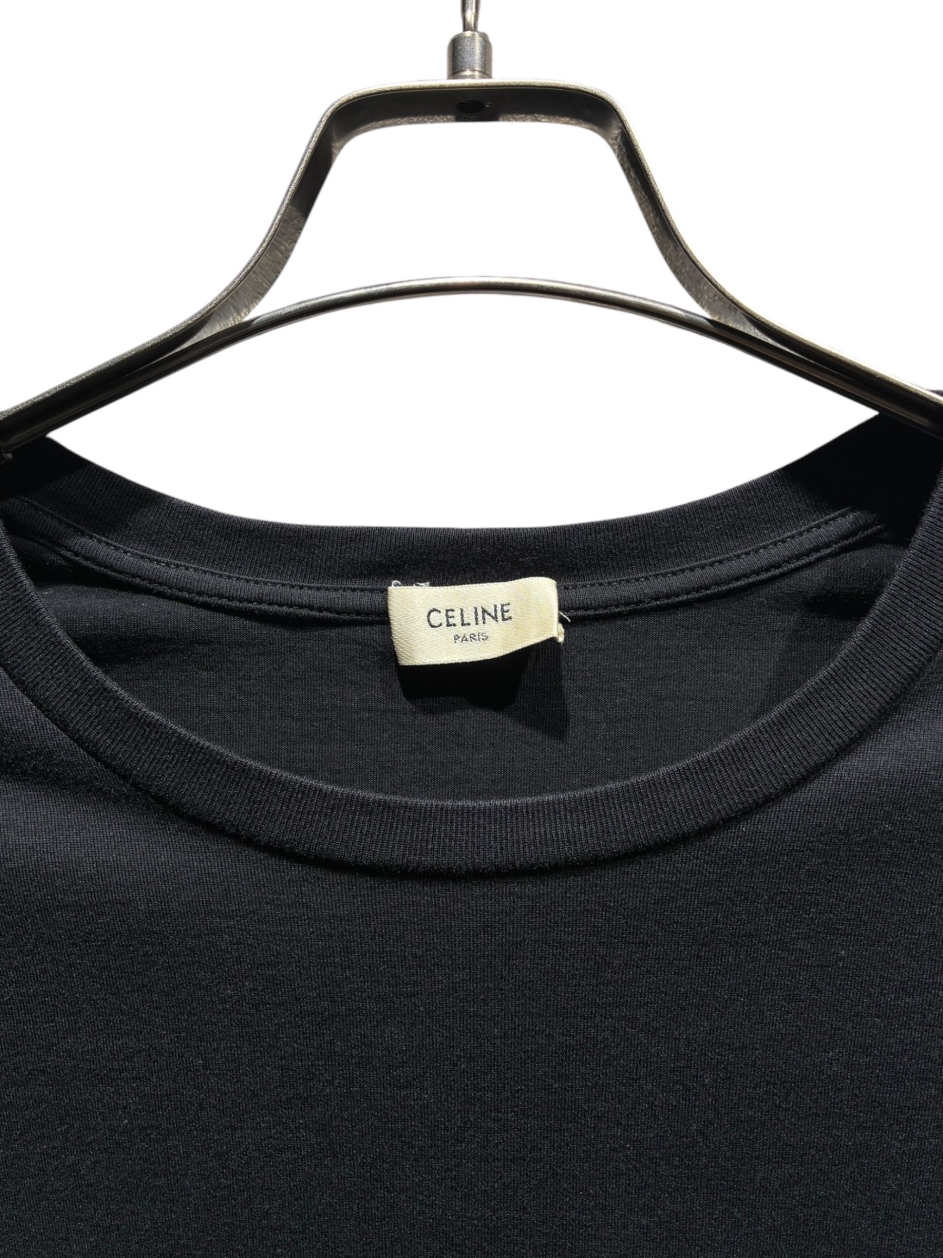 中古・古着通販】CELINE (セリーヌ) ロゴTシャツ/2X314916G ブラック