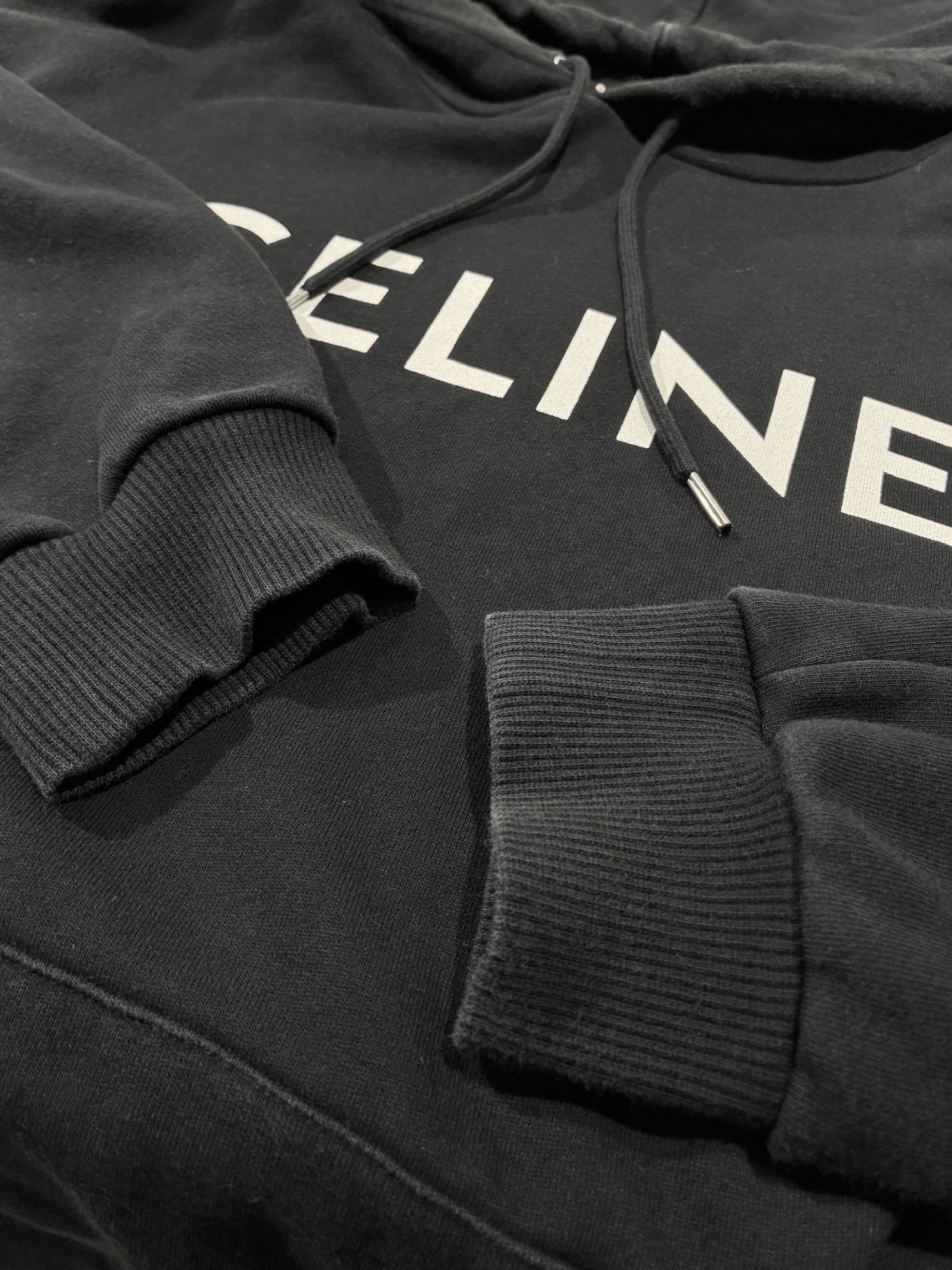 中古・古着通販】CELINE (セリーヌ) ロゴパーカー/2Y321052H ブラック