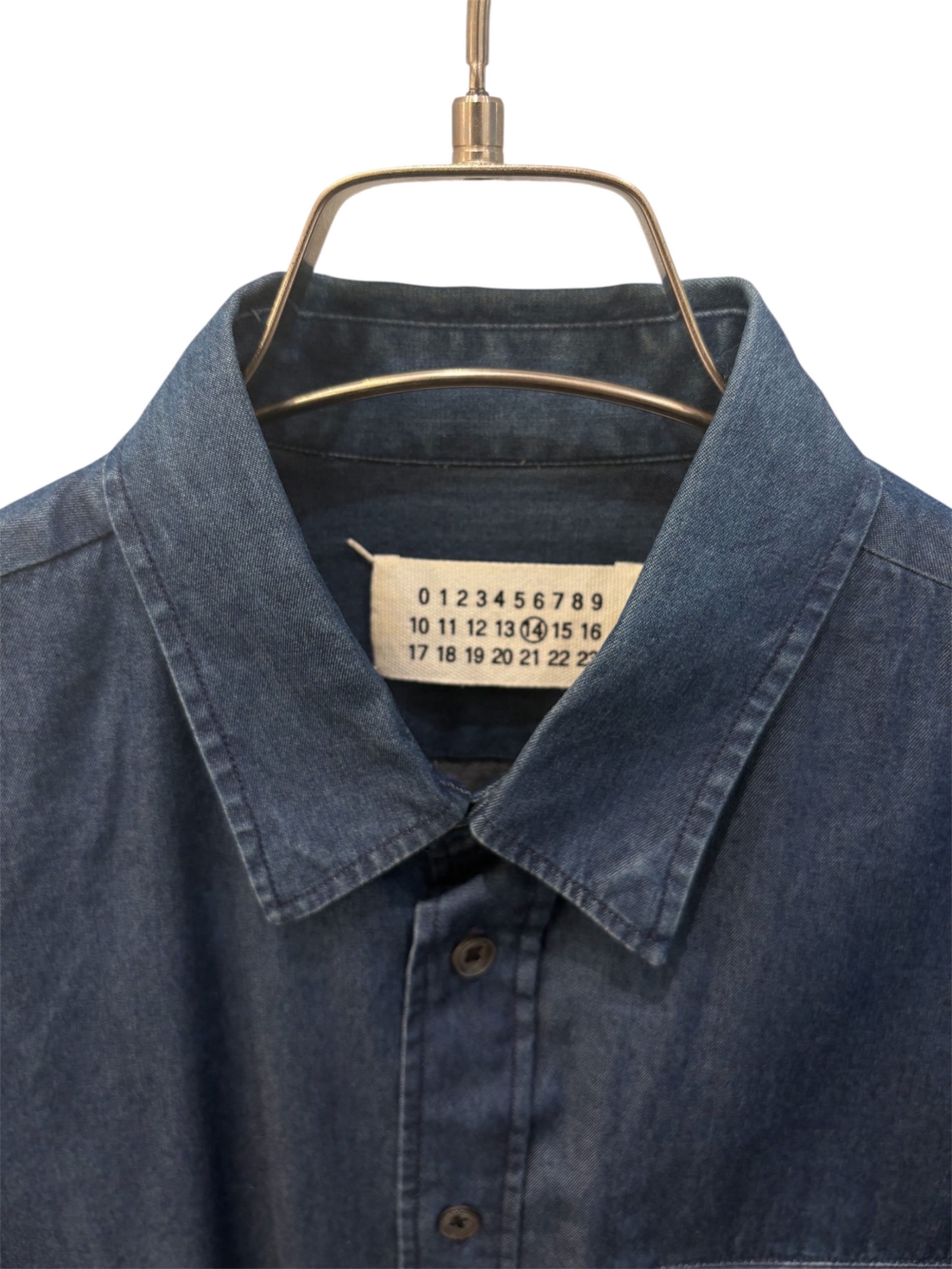 中古・古着通販】Maison Margiela (メゾンマルジェラ) デニムシャツ