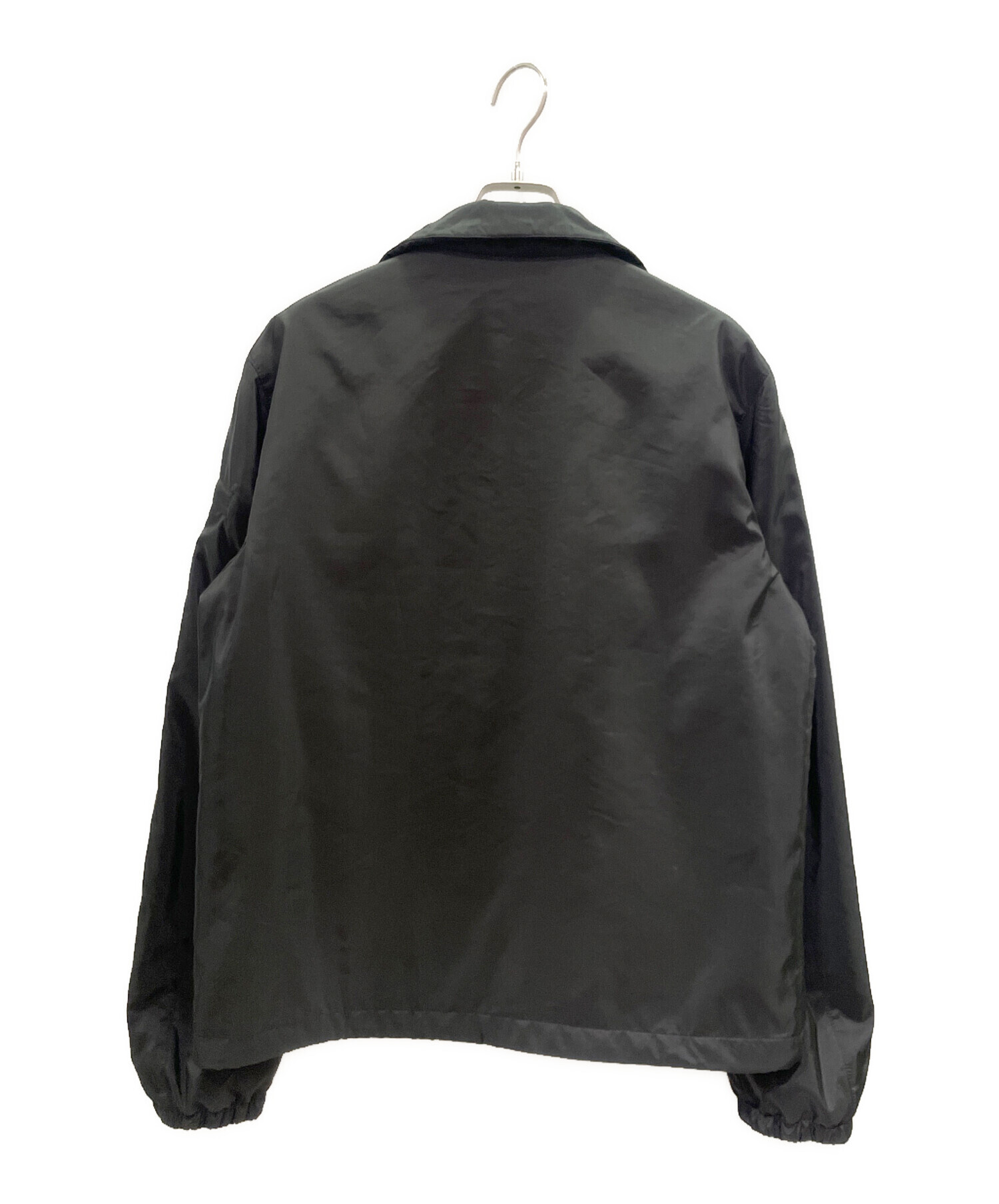 プラダ トライアングルプレート ナイロンジャケット 2019SS ブルゾン 中古・古着通販】PRADA (プラダ) 19AW Metal Triangle Logo Nylon