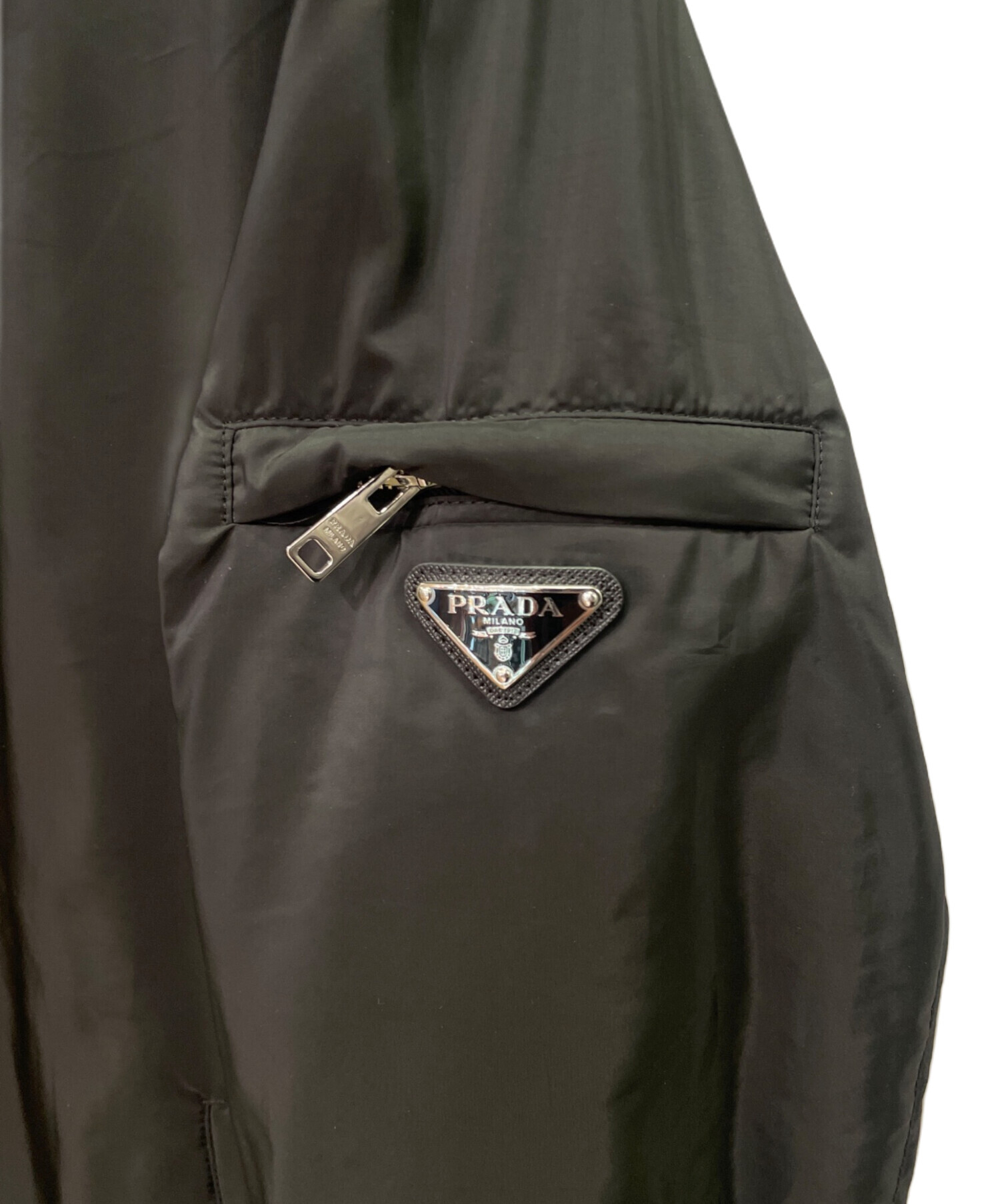 中古・古着通販】PRADA (プラダ) 19AW Metal Triangle Logo Nylon