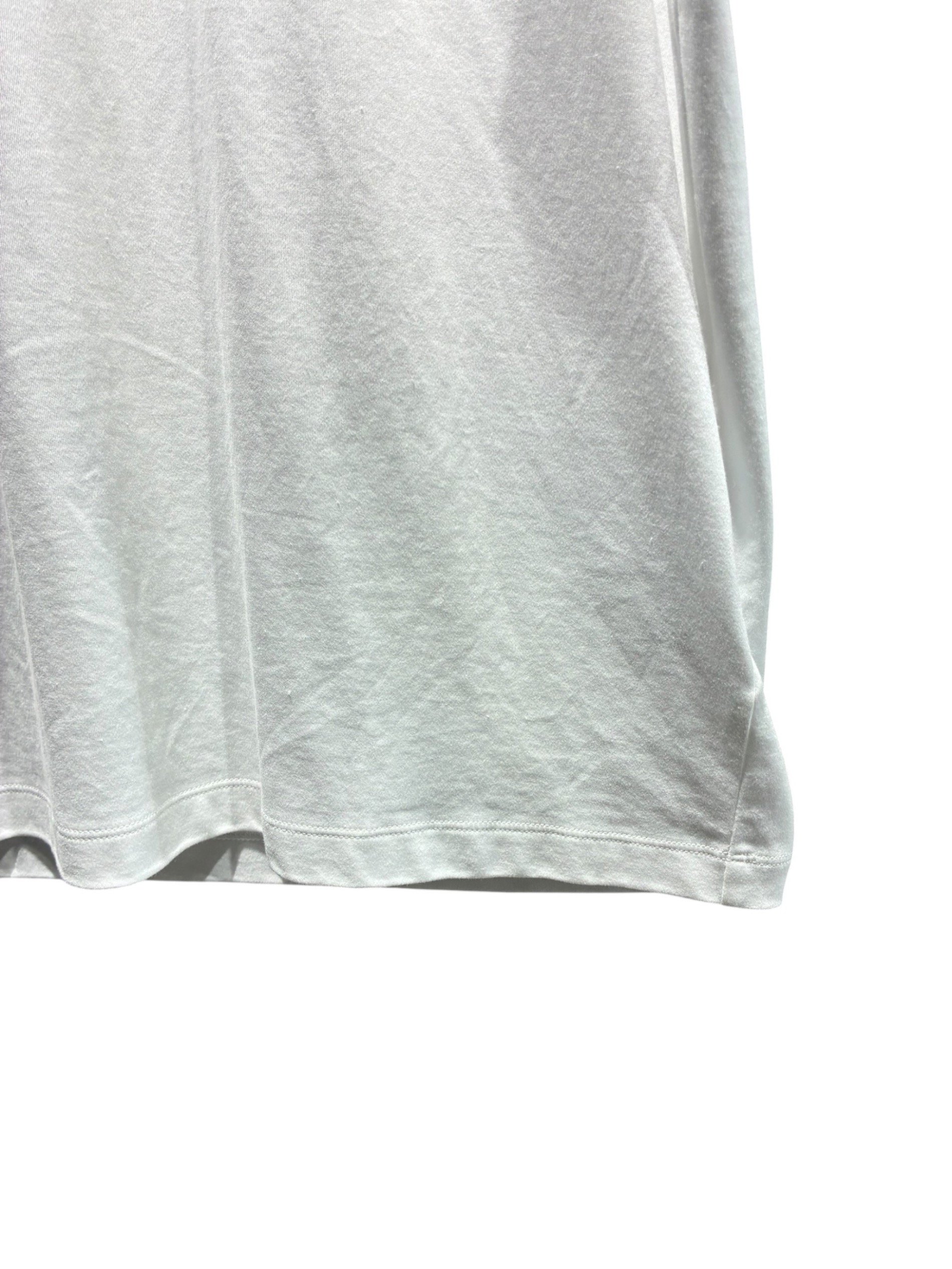 中古・古着通販】PRADA (プラダ) トライアングルロゴTシャツ ホワイト