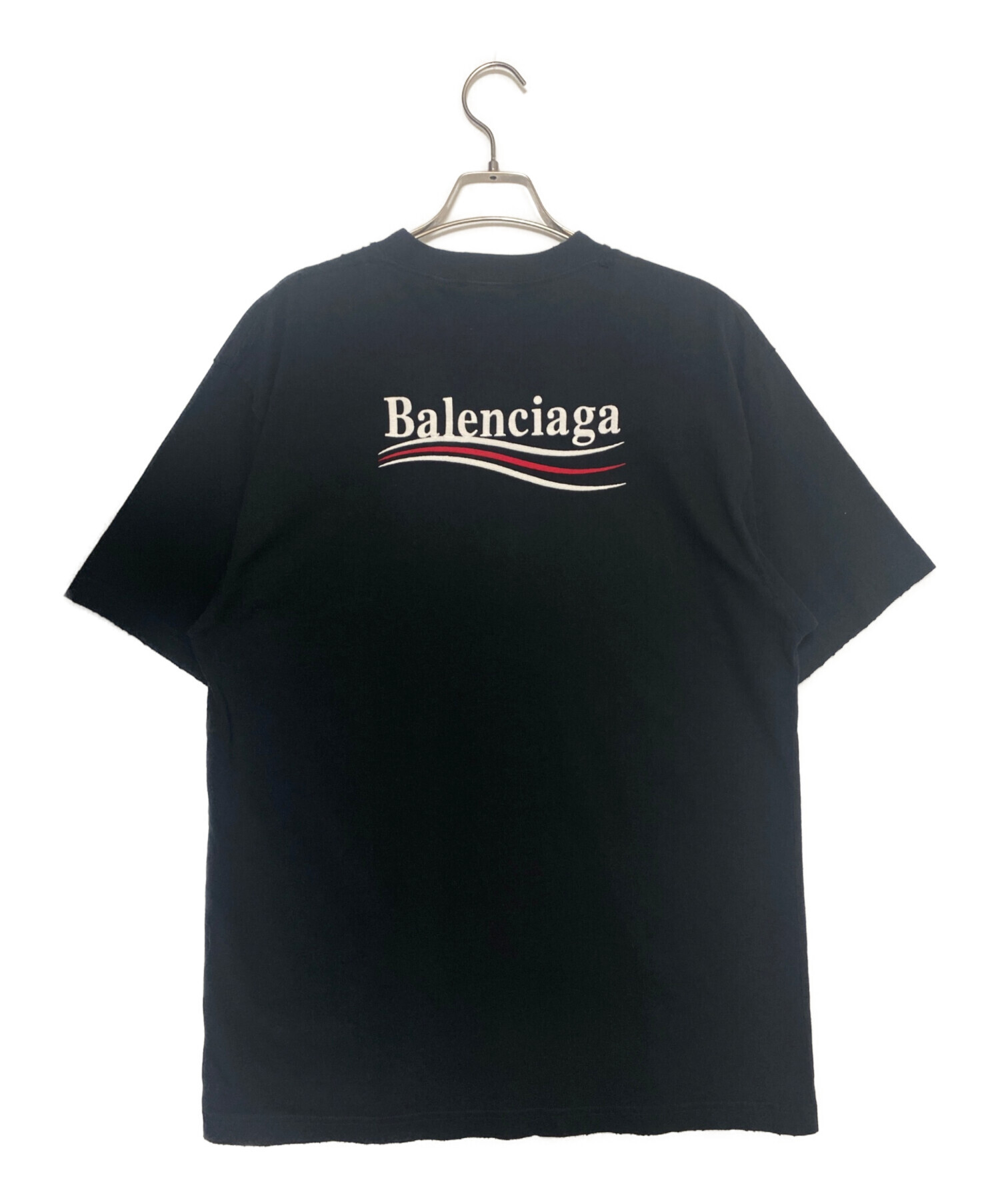 中古・古着通販】BALENCIAGA (バレンシアガ) キャンペーンロゴTシャツ