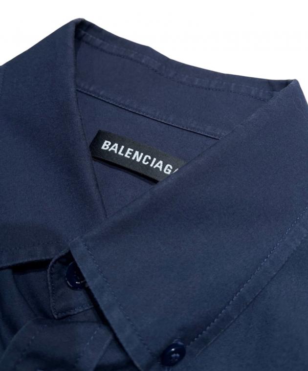 中古・古着通販】BALENCIAGA (バレンシアガ) バックロゴプリント半袖