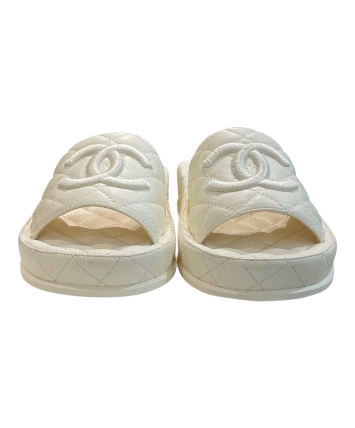 中古・古着通販】CHANEL (シャネル) ココマーク マトラッセ ミュール