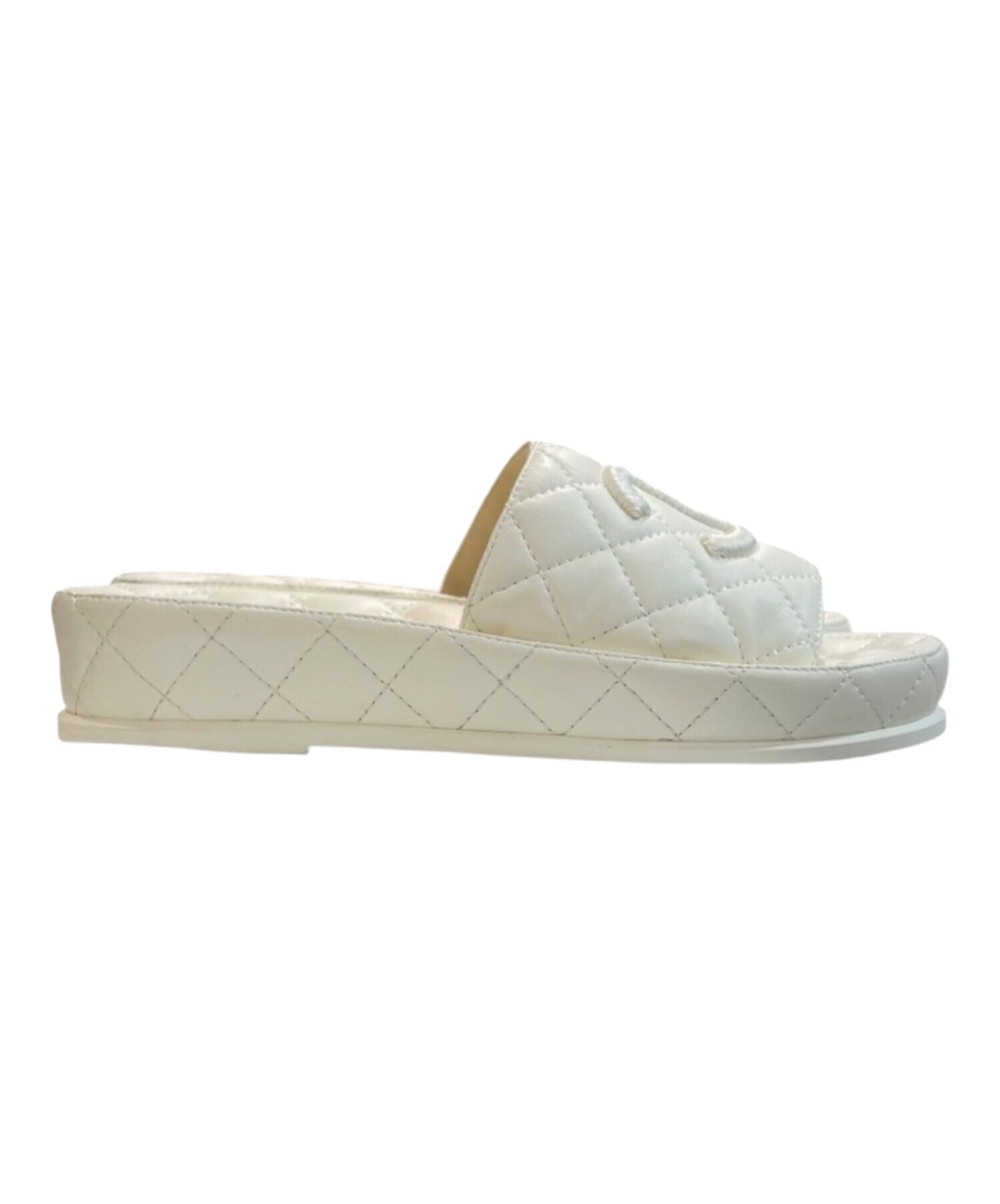 中古・古着通販】CHANEL (シャネル) ココマーク マトラッセ ミュール