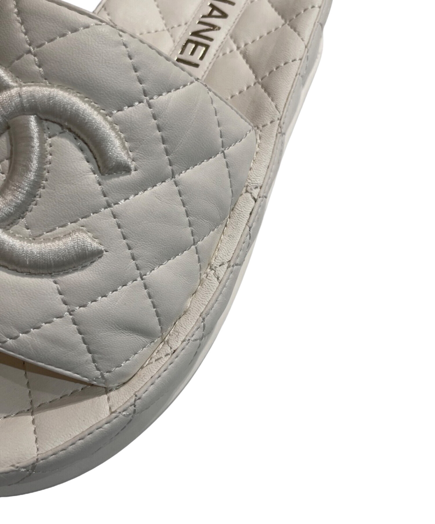 中古・古着通販】CHANEL (シャネル) ココマーク マトラッセ ミュール