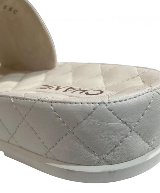 中古・古着通販】CHANEL (シャネル) ココマーク マトラッセ ミュール