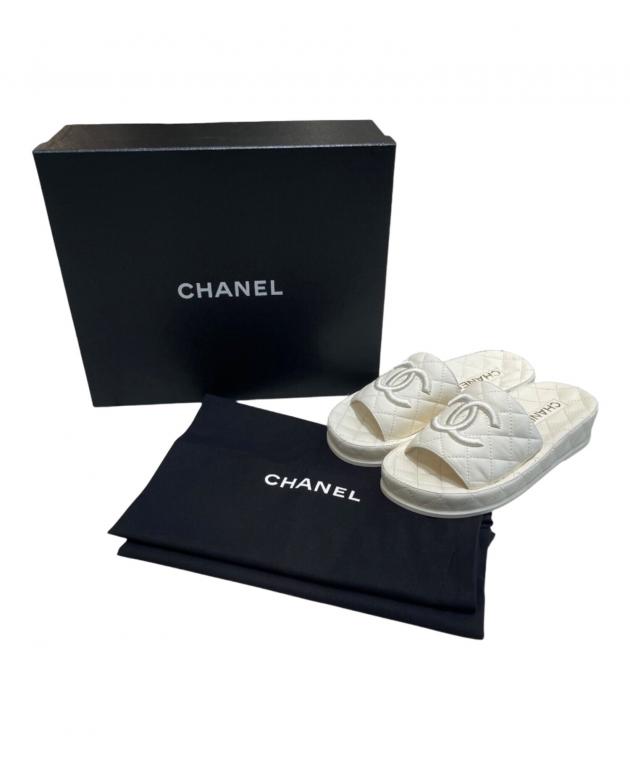 中古・古着通販】CHANEL (シャネル) ココマーク マトラッセ ミュール
