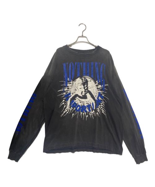 SAINT MICHAEL × 河村康輔 LS TEE NOTHING 中古・古着通販】SAINT MICHAEL (セントマイケル) 河村康輔 KK_LS TEE