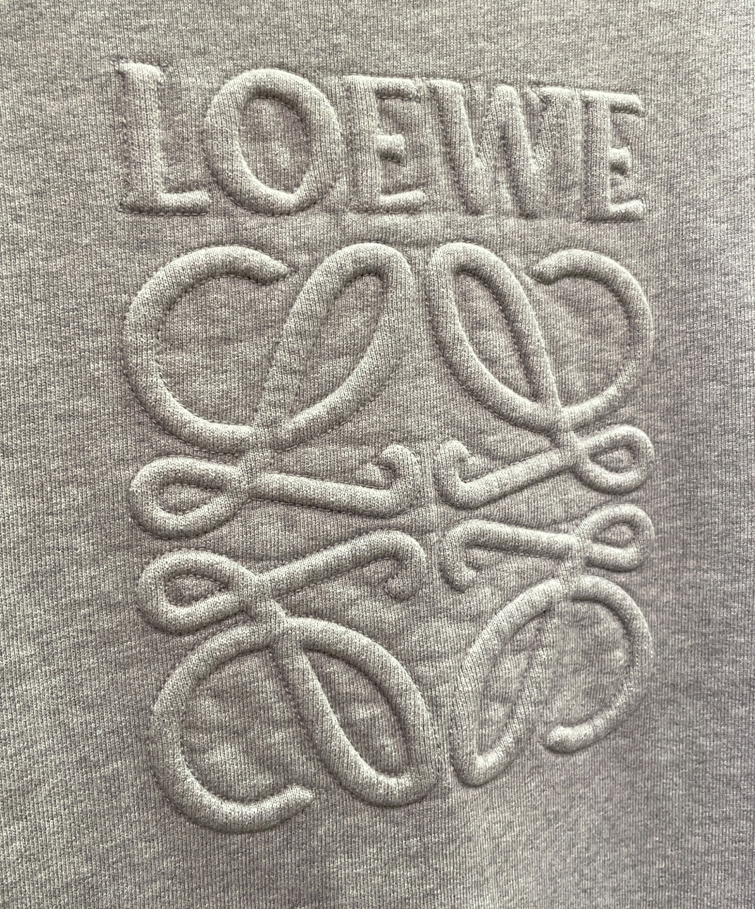 中古・古着通販】LOEWE (ロエベ) アナグラムロゴスウェット グレー