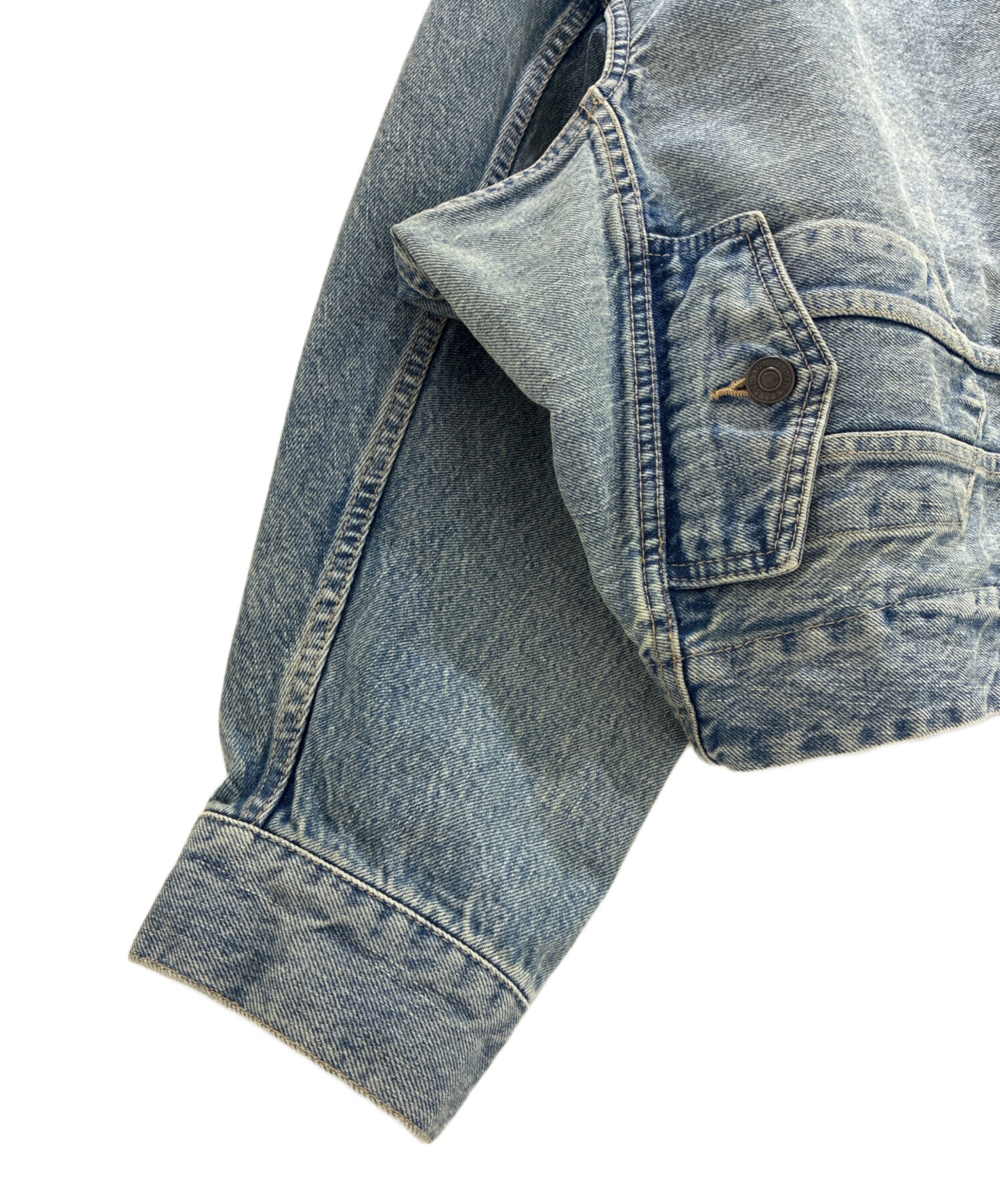 中古・古着通販】BALENCIAGA (バレンシアガ) Upside Down Denim Jacket
