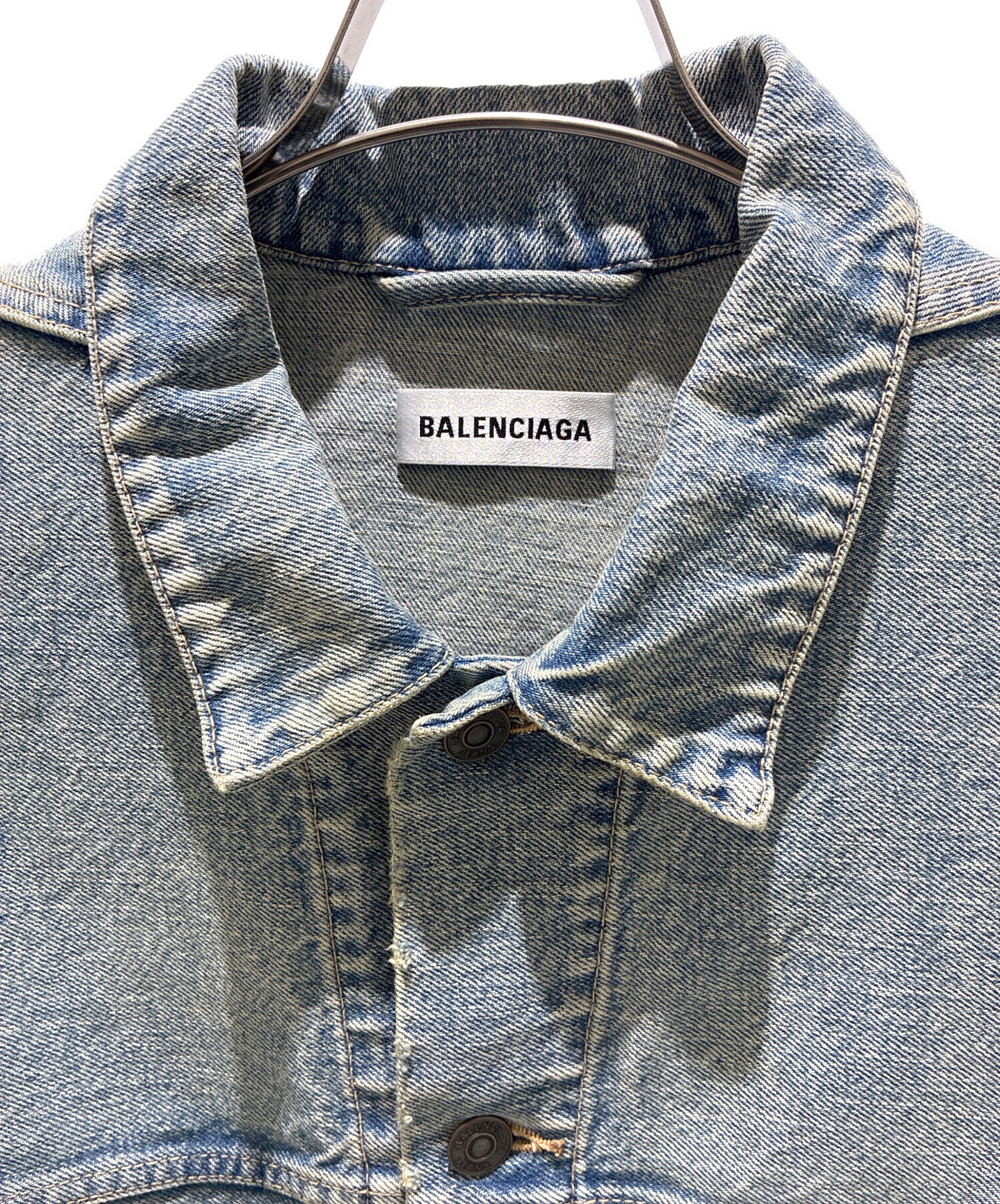 中古・古着通販】BALENCIAGA (バレンシアガ) Upside Down Denim Jacket