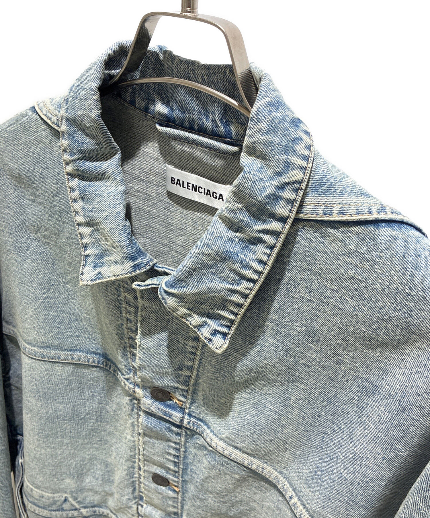 中古・古着通販】BALENCIAGA (バレンシアガ) Upside Down Denim Jacket