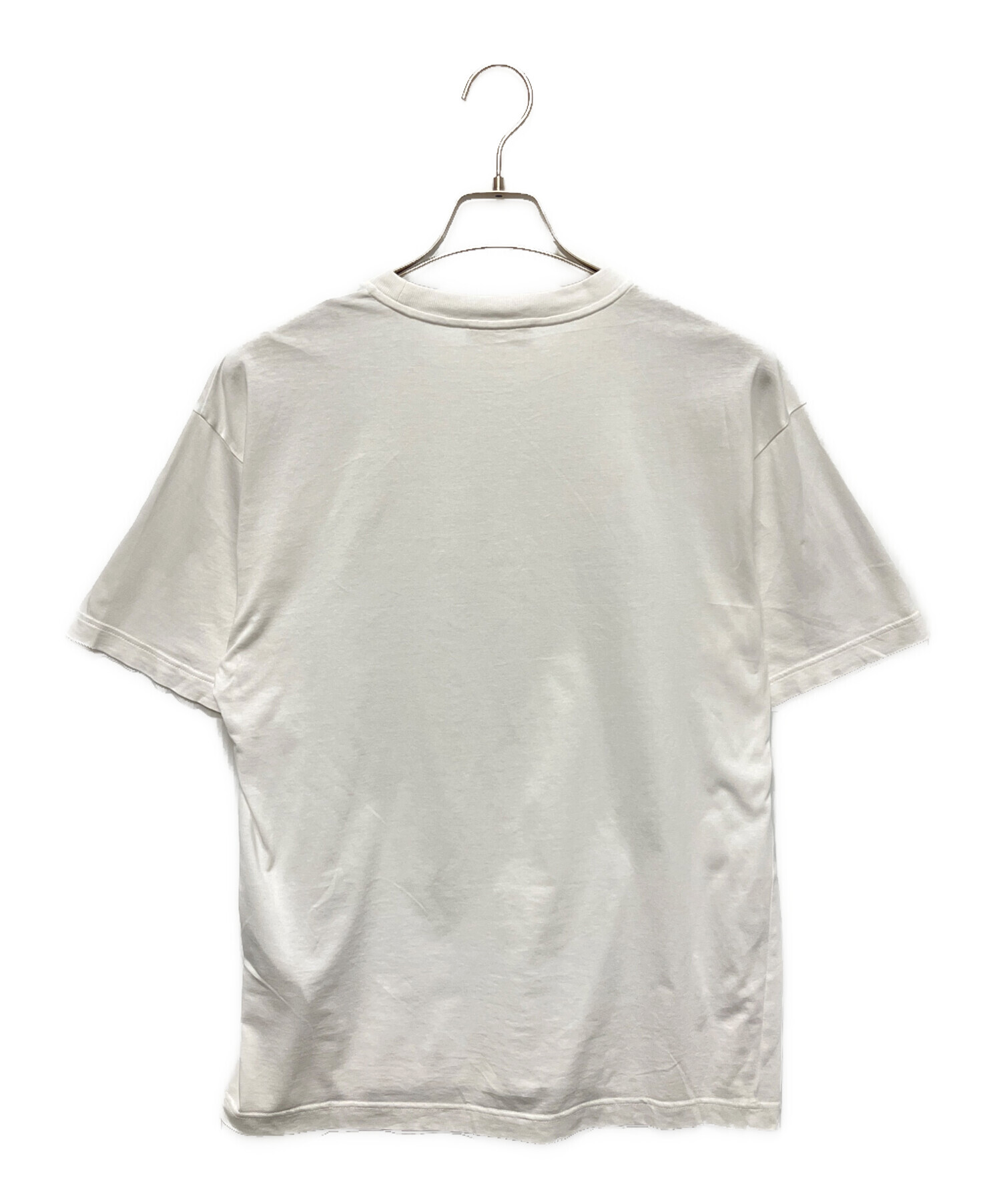 中古・古着通販】PRADA (プラダ) ロゴTシャツ ホワイト サイズ:S