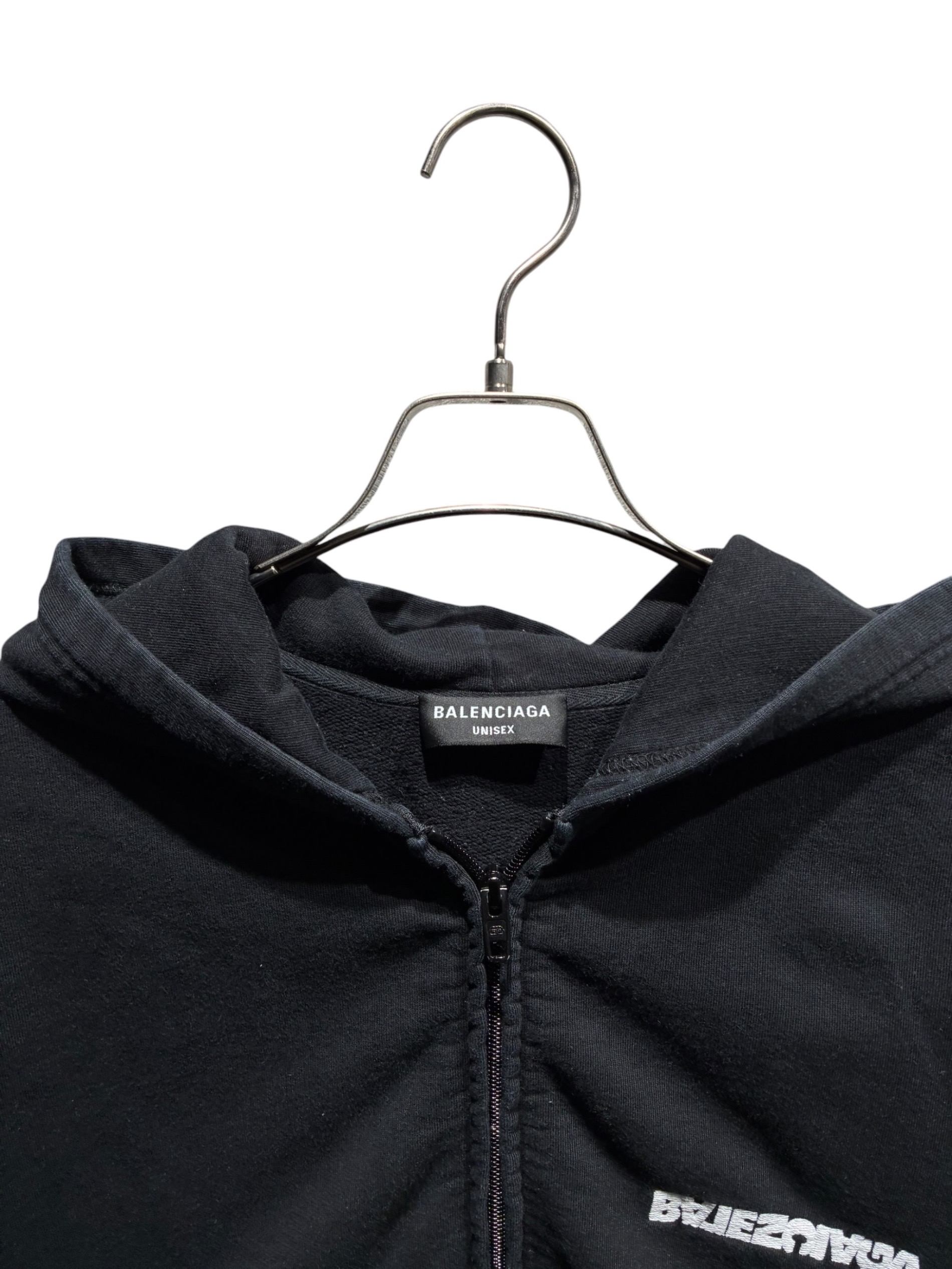 中古・古着通販】BALENCIAGA (バレンシアガ) Wide Zip Up Hoodie