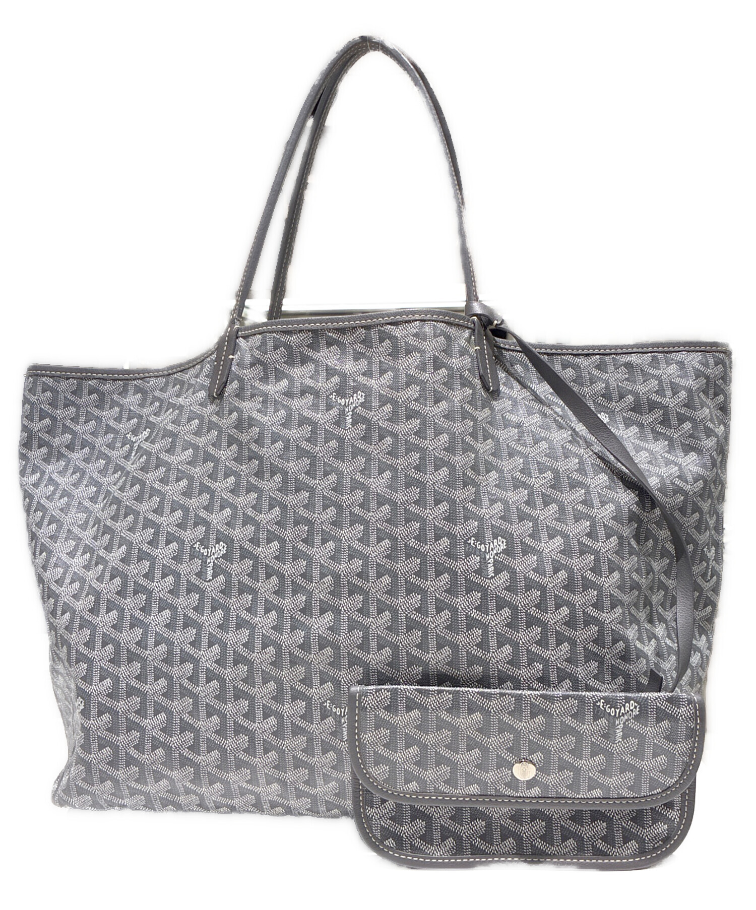 中古・古着通販】GOYARD (ゴヤール) サンルイGM/トートバッグ グレー