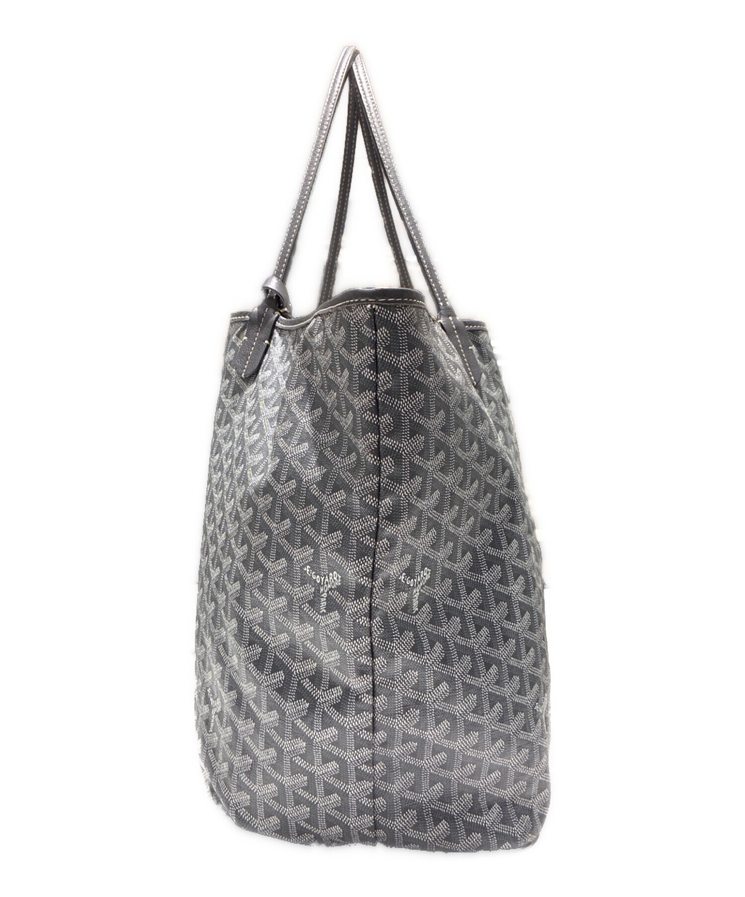 Goyard グレー サンルイ GM 中古・古着通販】GOYARD (ゴヤール) サンルイGM/トートバッグ グレー