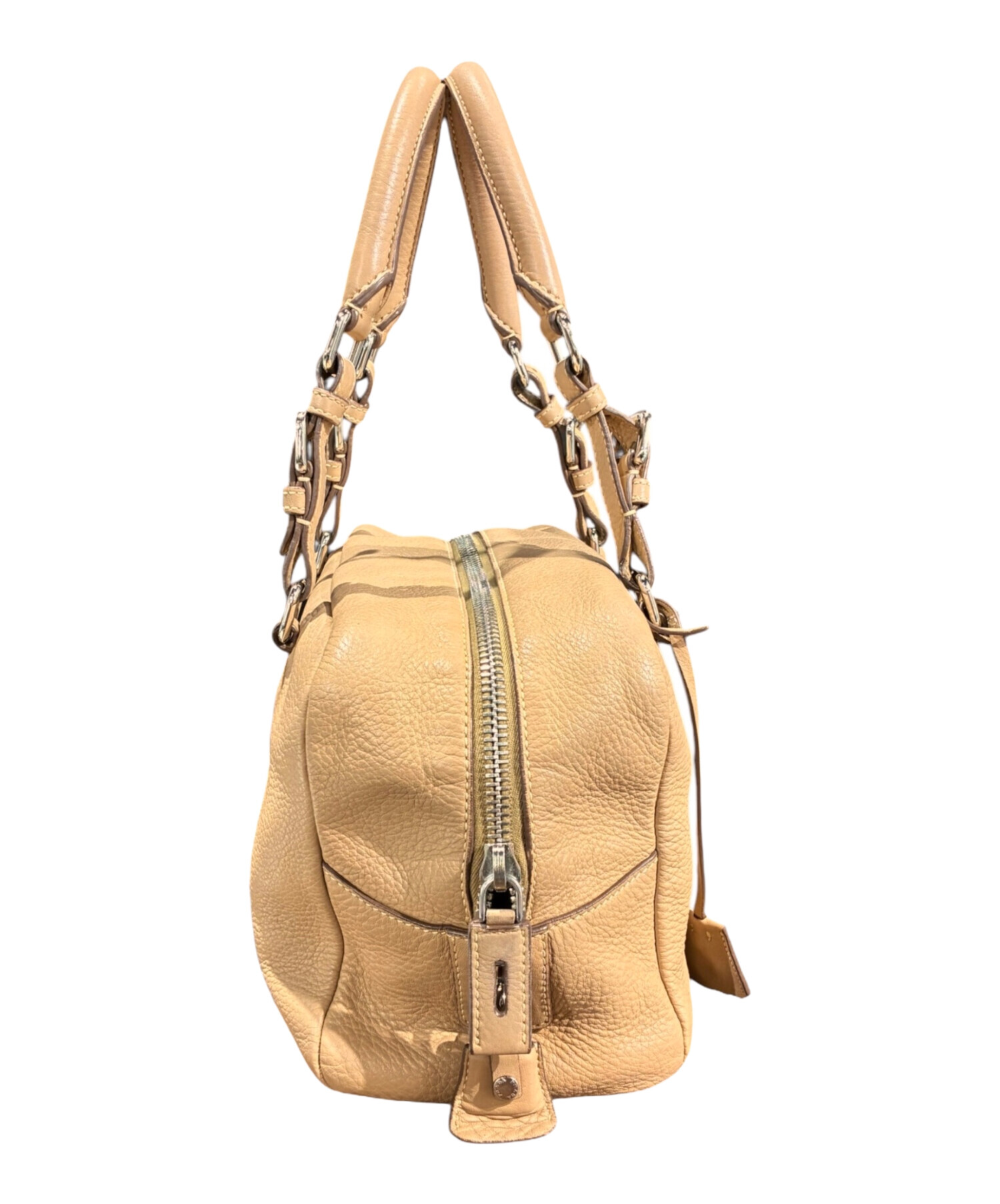 中古・古着通販】PRADA (プラダ) ボストンバッグ/BR3091 ベージュ