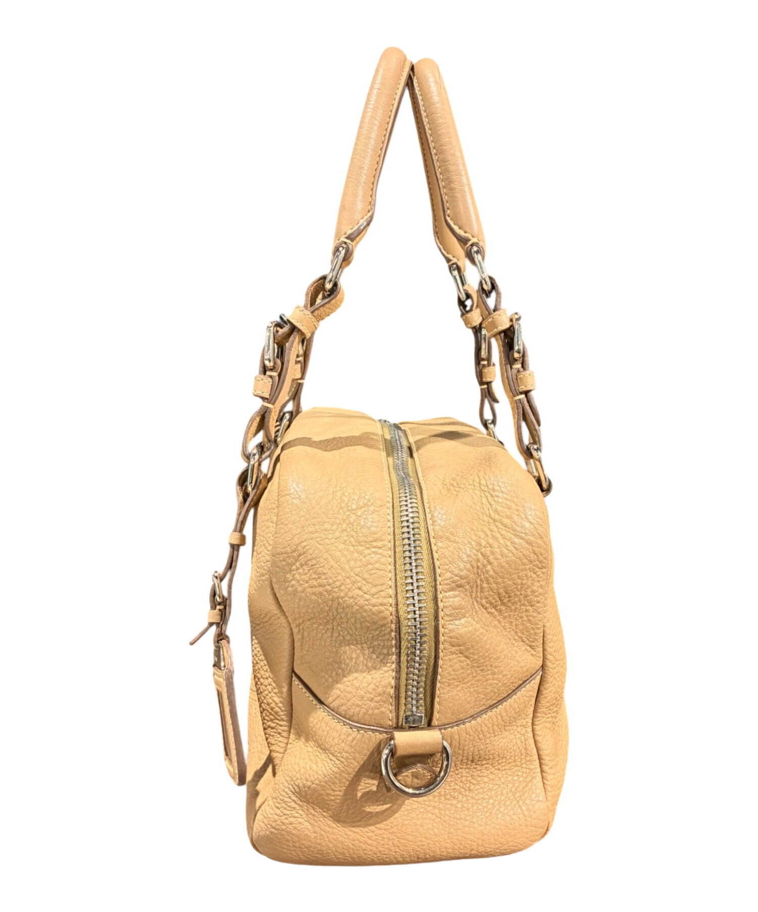 中古・古着通販】PRADA (プラダ) ボストンバッグ/BR3091 ベージュ