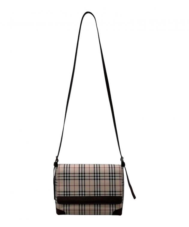 中古・古着通販】BURBERRY (バーバリー) ノバチェック柄 ショルダー
