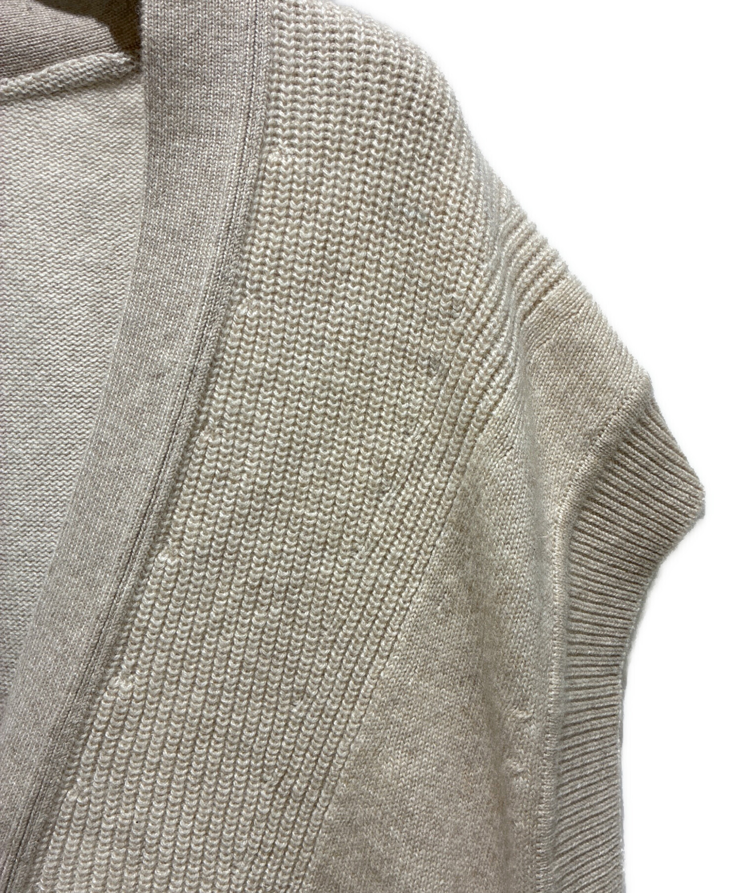 中古・古着通販】HERMES (エルメス) カシミヤカーディガンベスト 