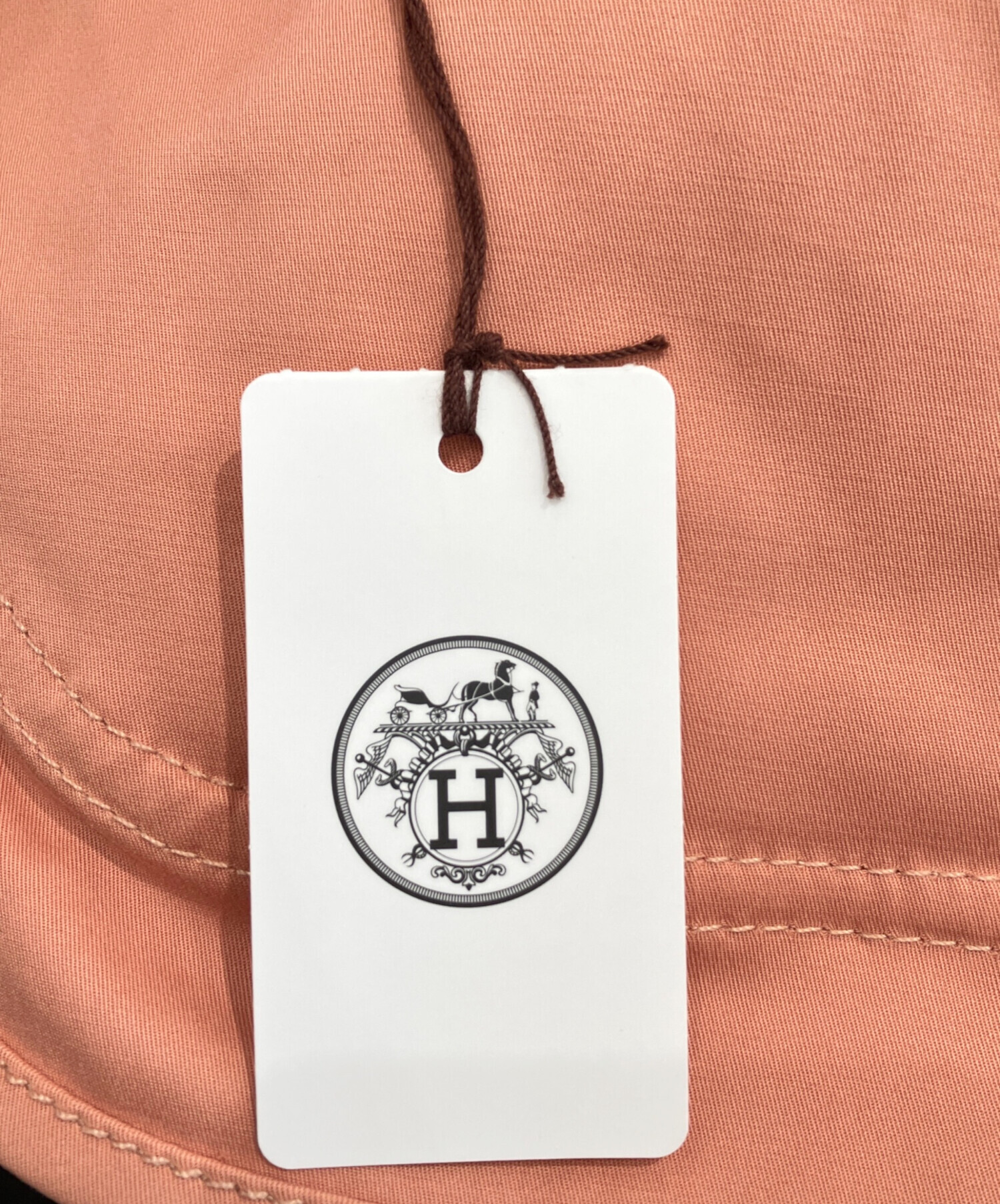 中古・古着通販】HERMES (エルメス) Collarless Jacket with Sellier