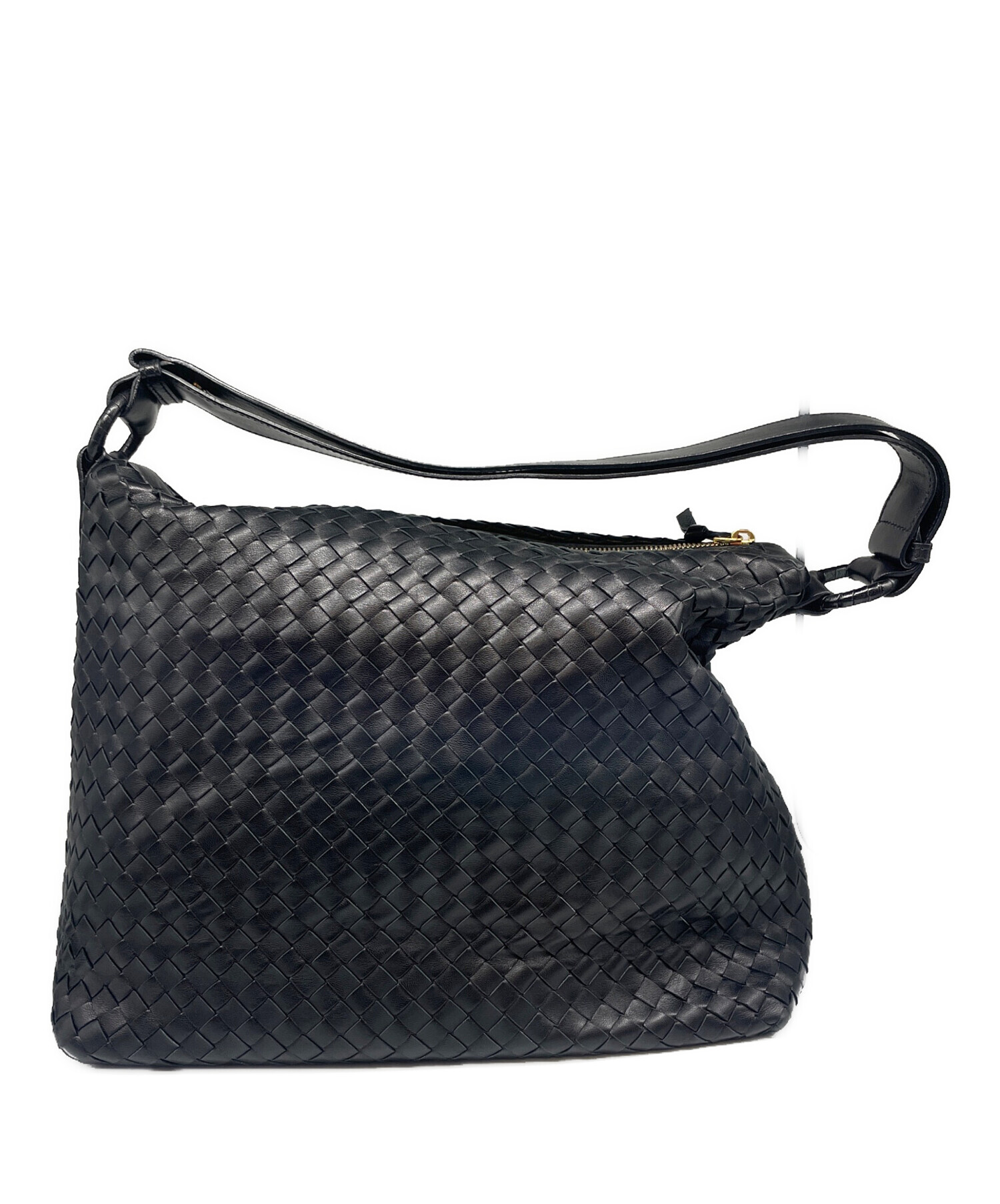 BOTTEGA VENETA イントレチャート ホーボーバッグ 中古・古着通販】BOTTEGA VENETA (ボッテガベネタ) イントレチャート
