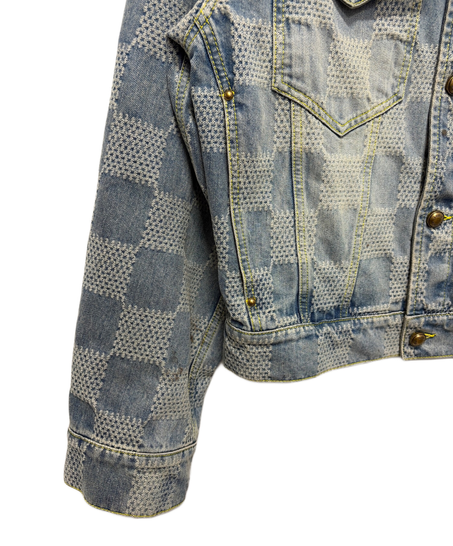 中古・古着通販】LOUIS VUITTON (ルイ ヴィトン) 25SS ダミエデニム