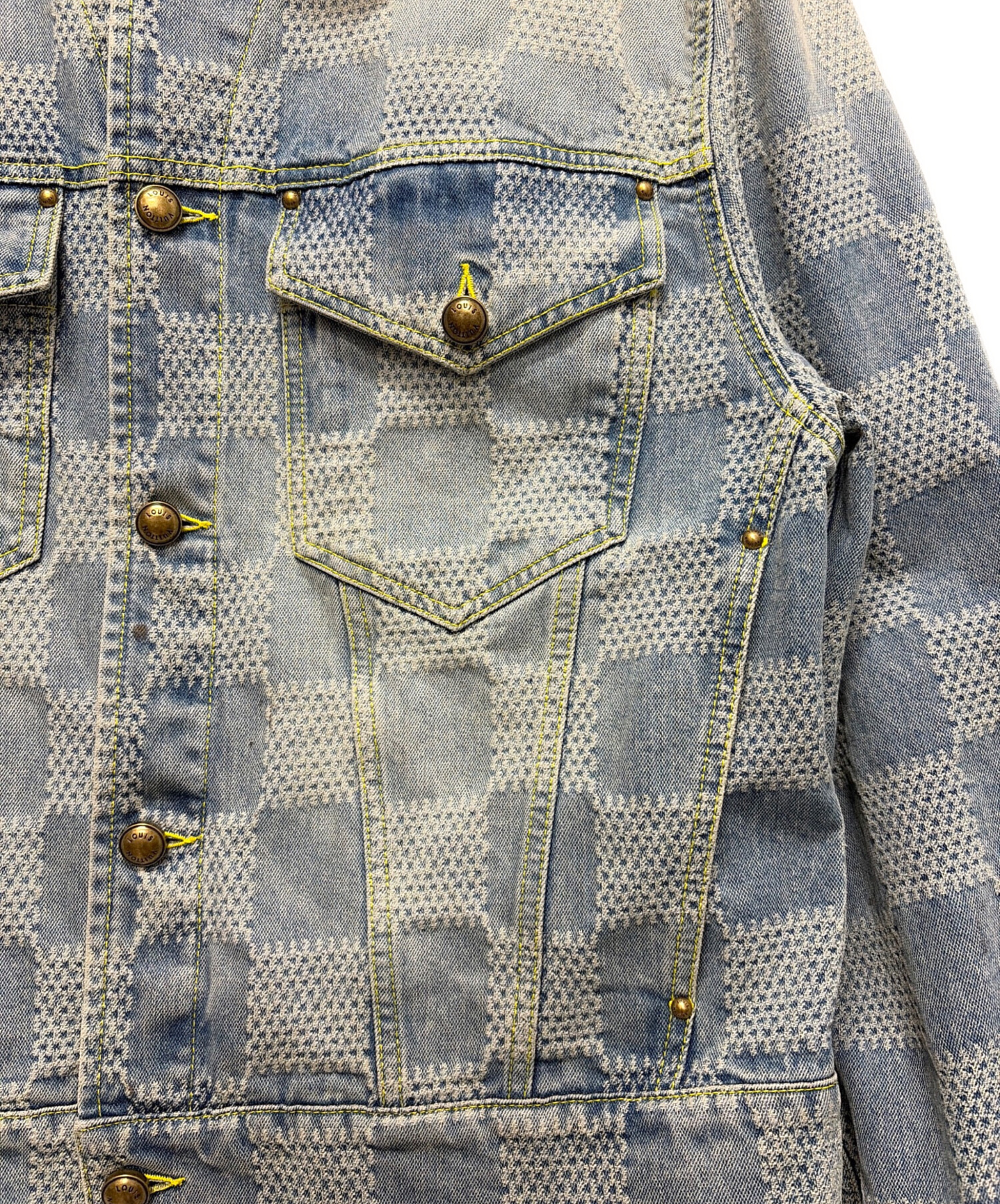 中古・古着通販】LOUIS VUITTON (ルイ ヴィトン) 25SS ダミエデニム